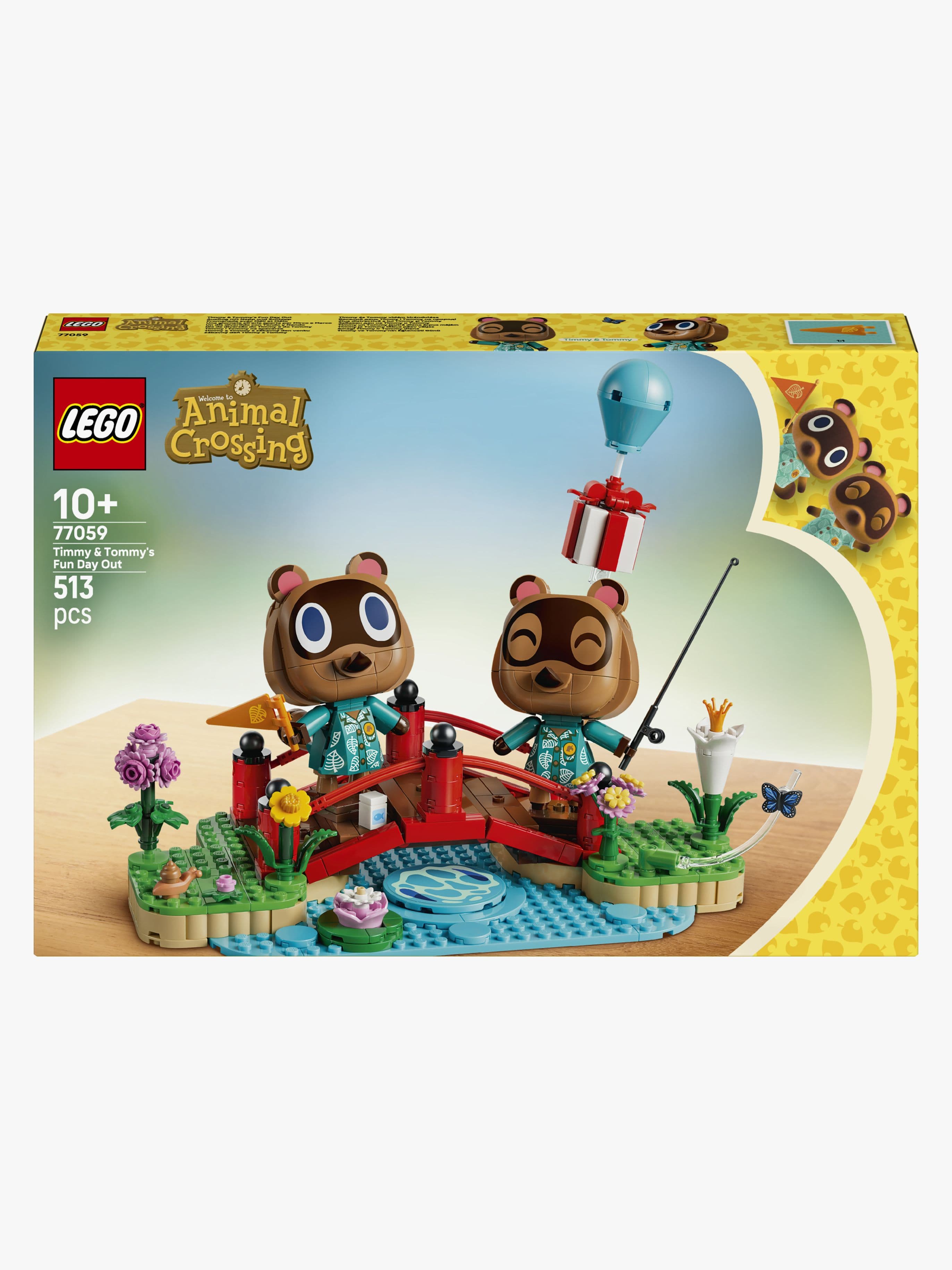 LEGO Animal Crossing 77059 Timmy ja Tommy – hauska ulkoilupäivä