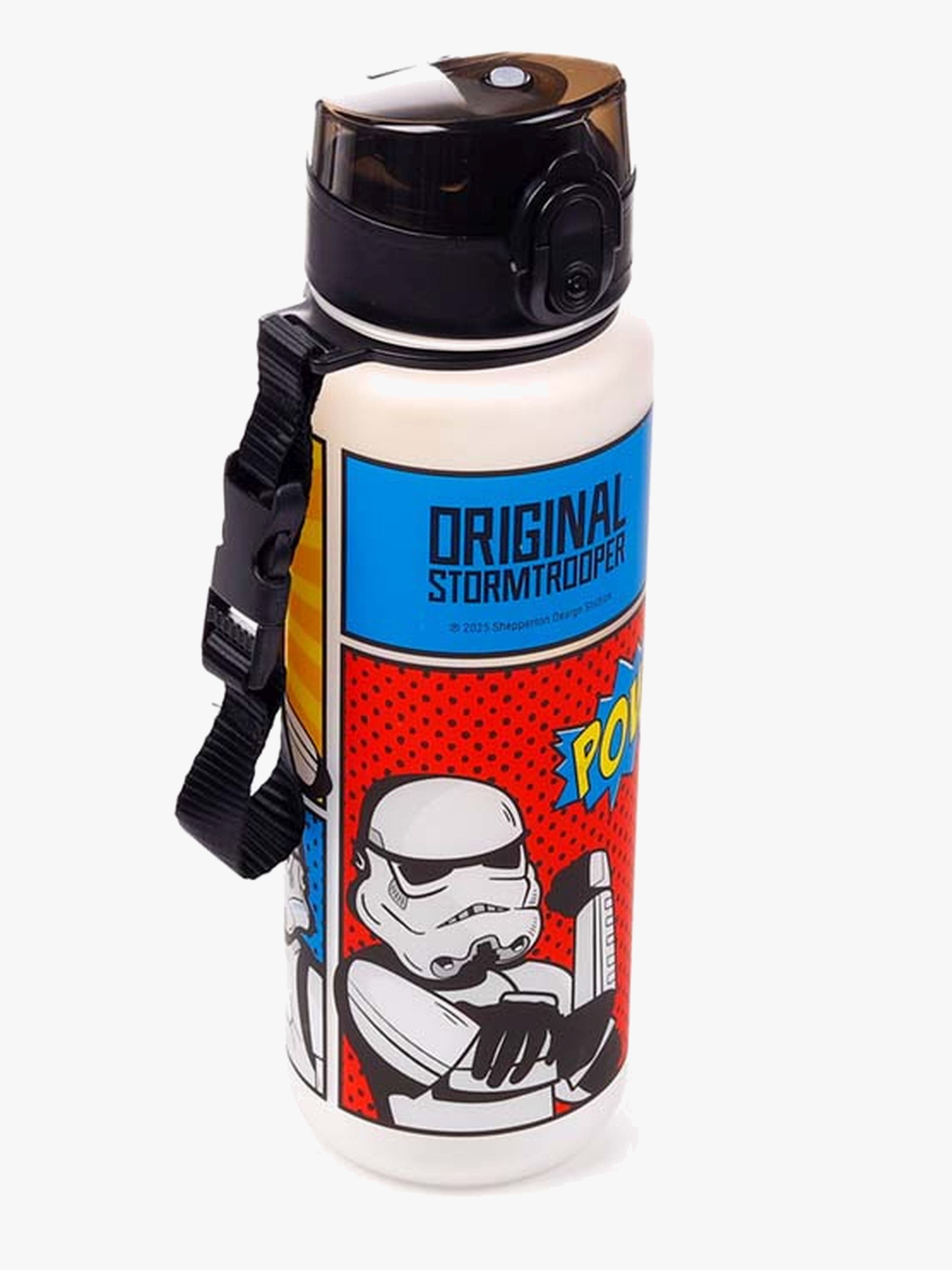 Star Wars Pop Top Särkymätön Juomapullo 600 ml, The Original Stormtrooper