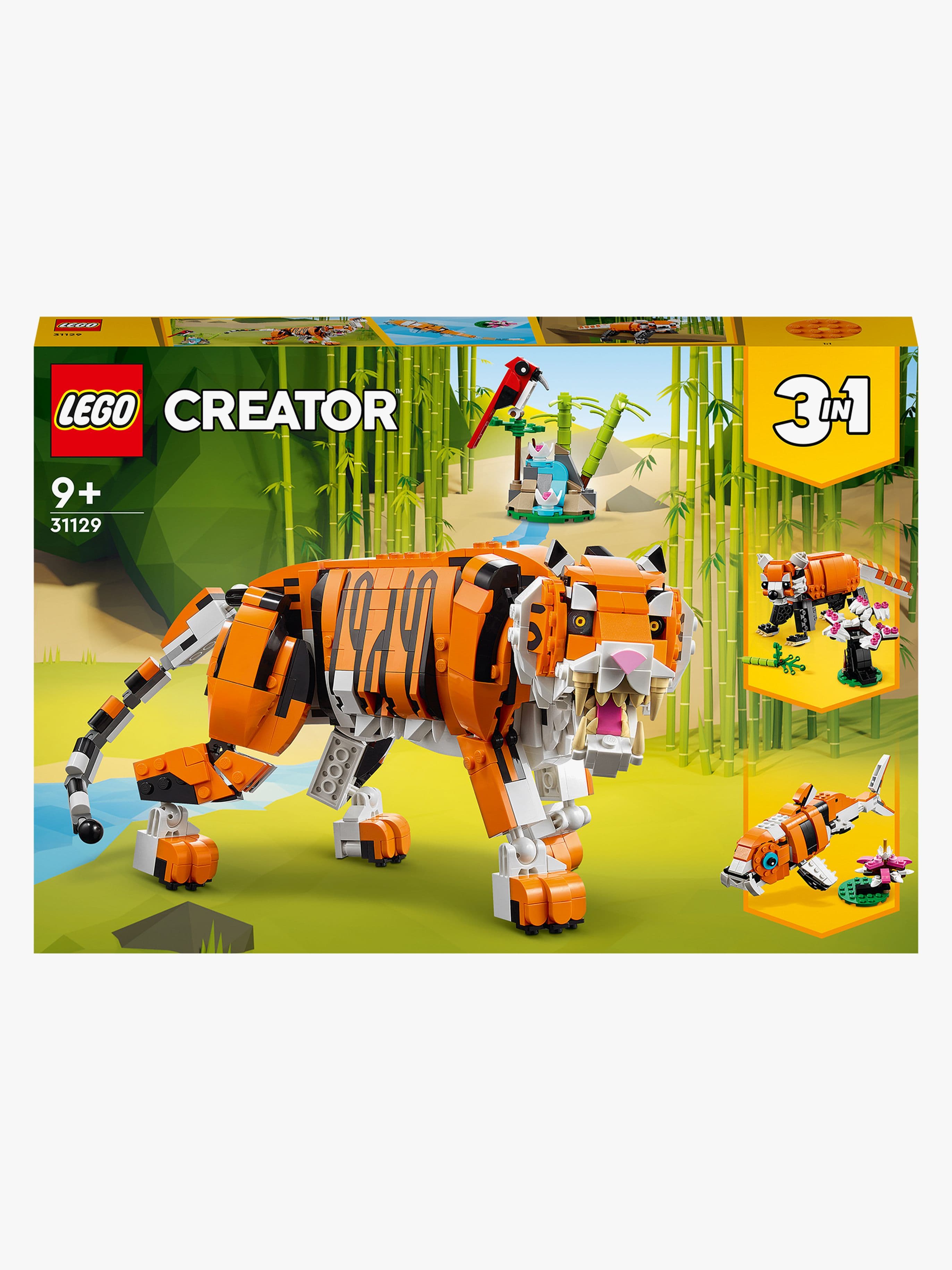 LEGO Creator 31129 Majesteettinen Tiikeri