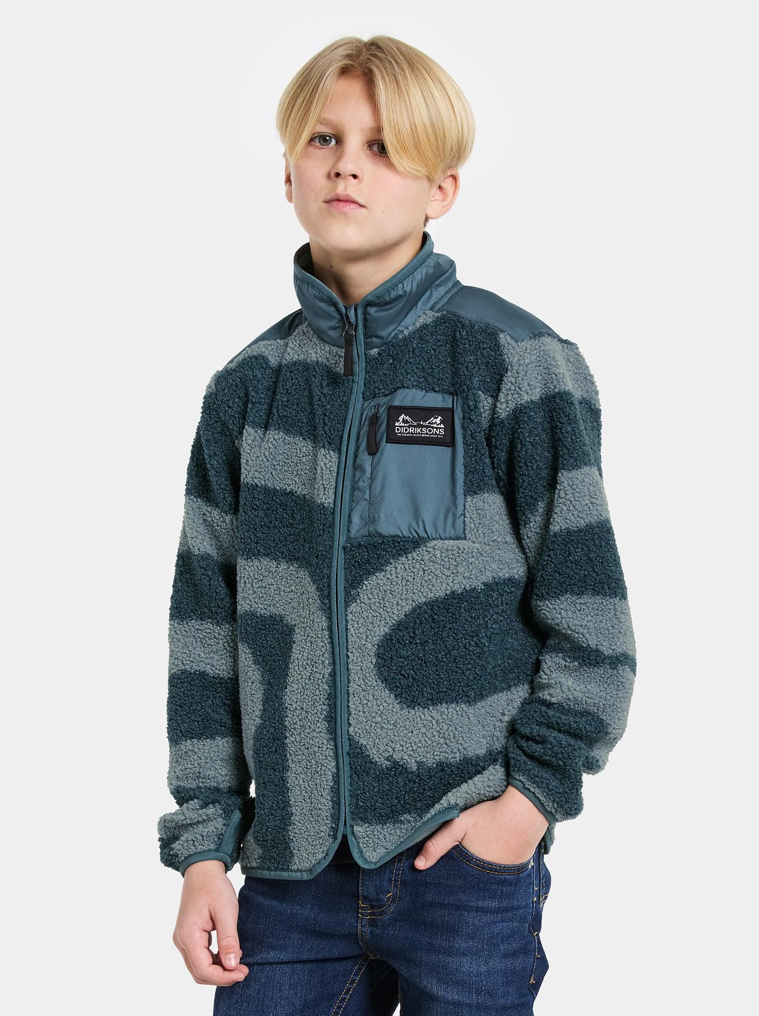 Didriksons Exa Teddytakki, Path L Blue, 150