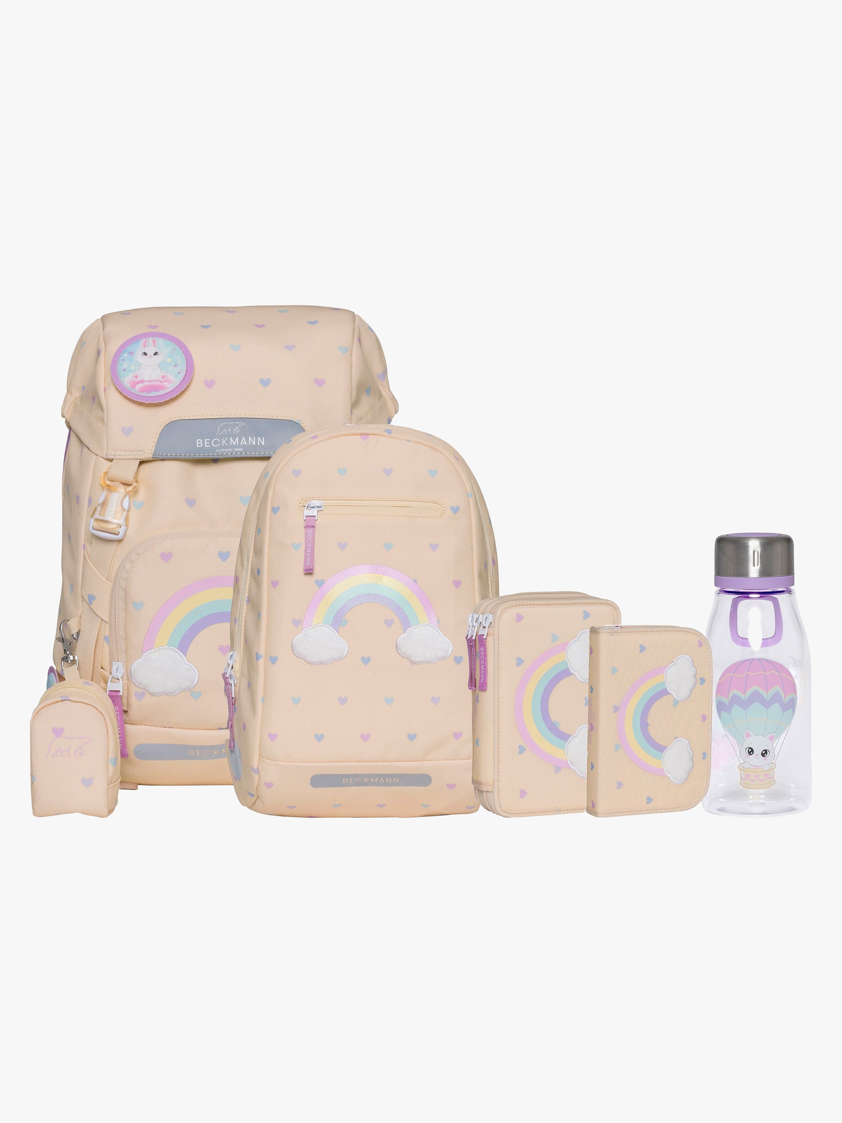 Beckmann Classic Reppusetti 22L + Pullo, Yellow Heart