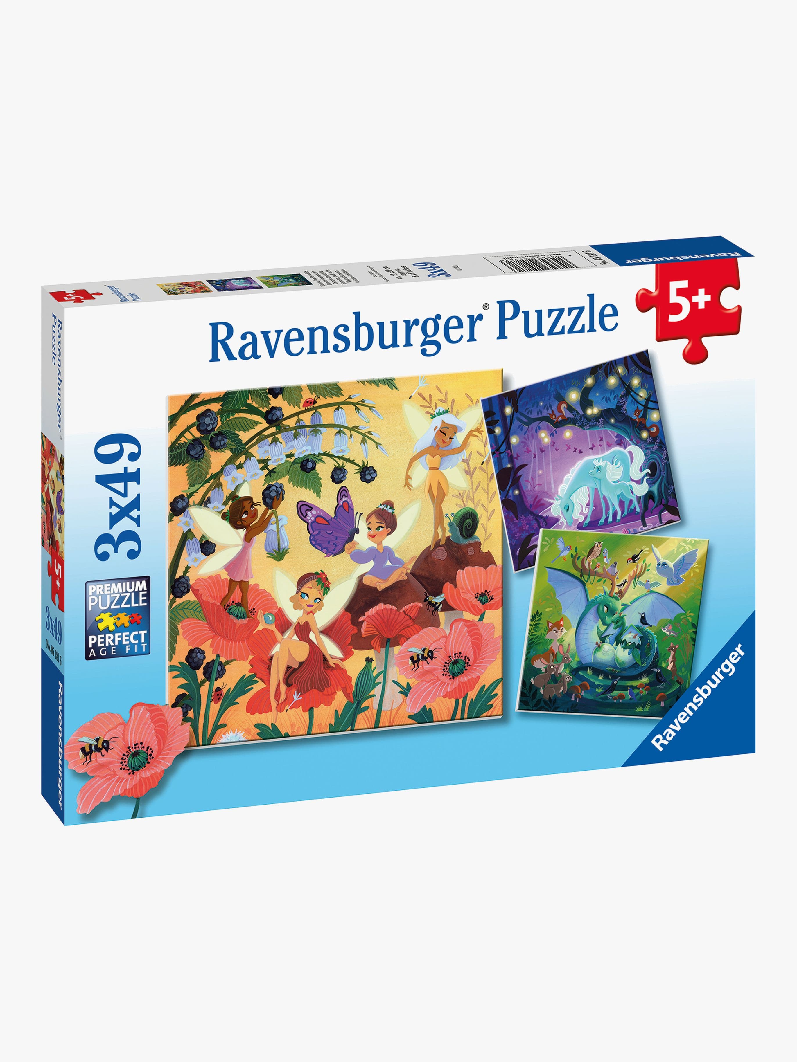 Ravensburger Palapeli Taianomaiset Hahmot 3x49
