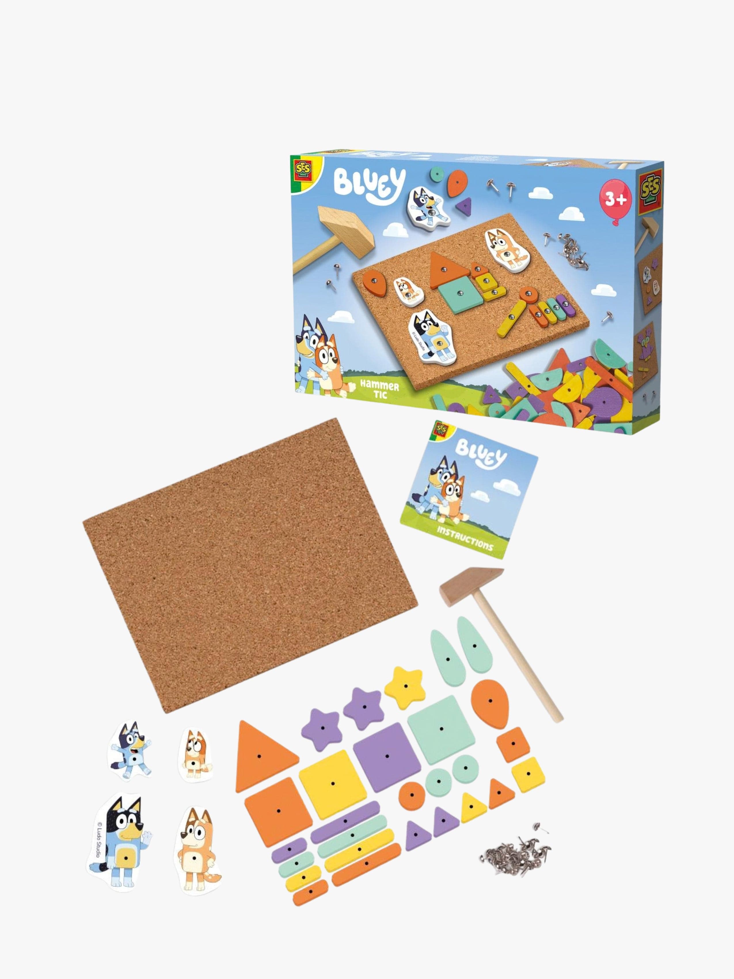 SES Creative Bluey Askartelusetti Vasaralevy