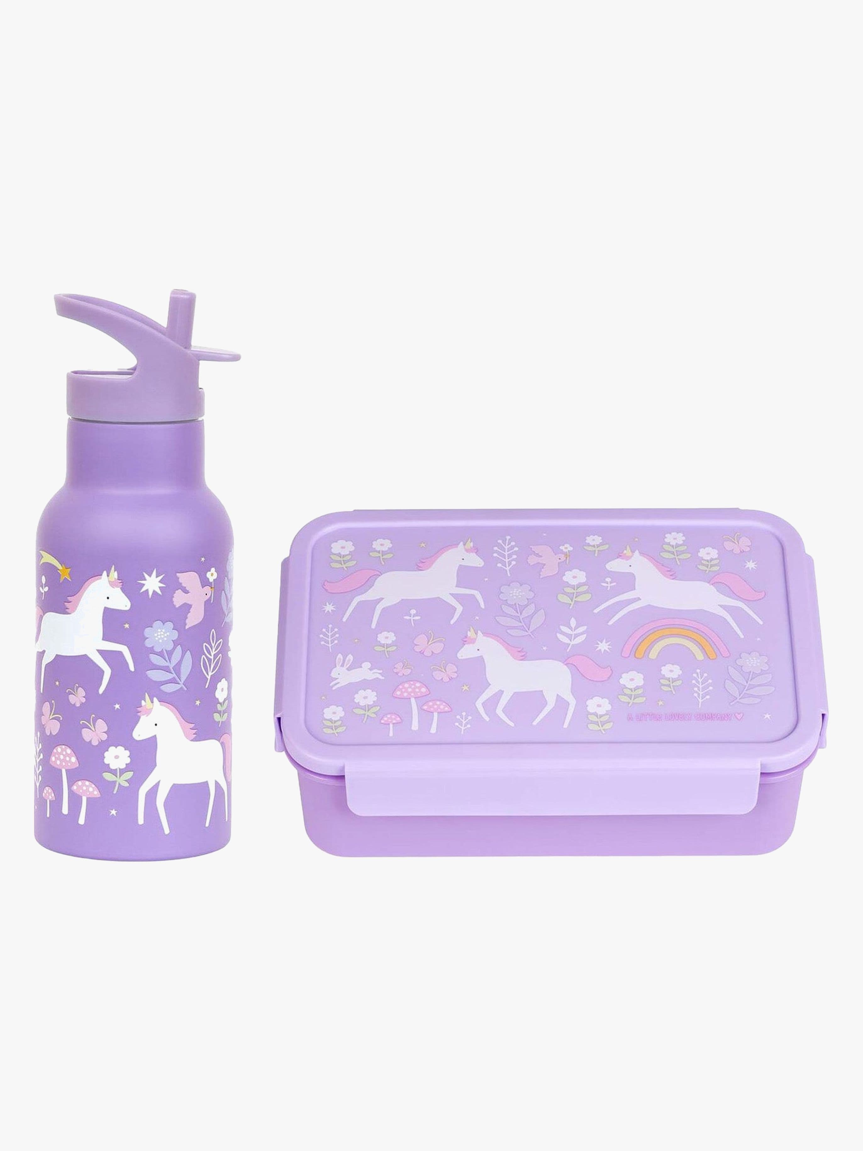 A Little Lovely Company Eväsrasia & Pullo, Unicorn Dreams