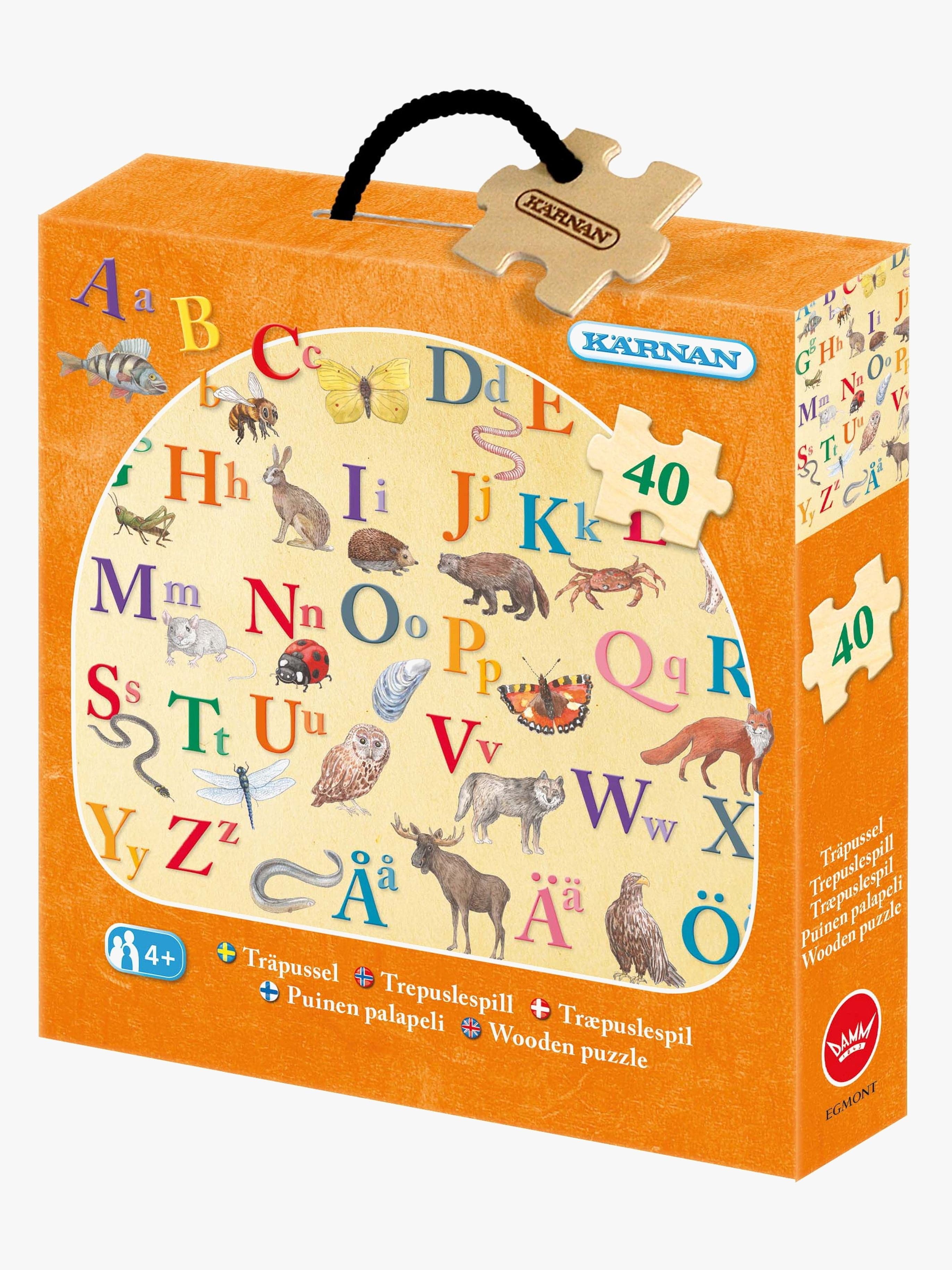 Kärnan Palapeli ABC Eläin 40