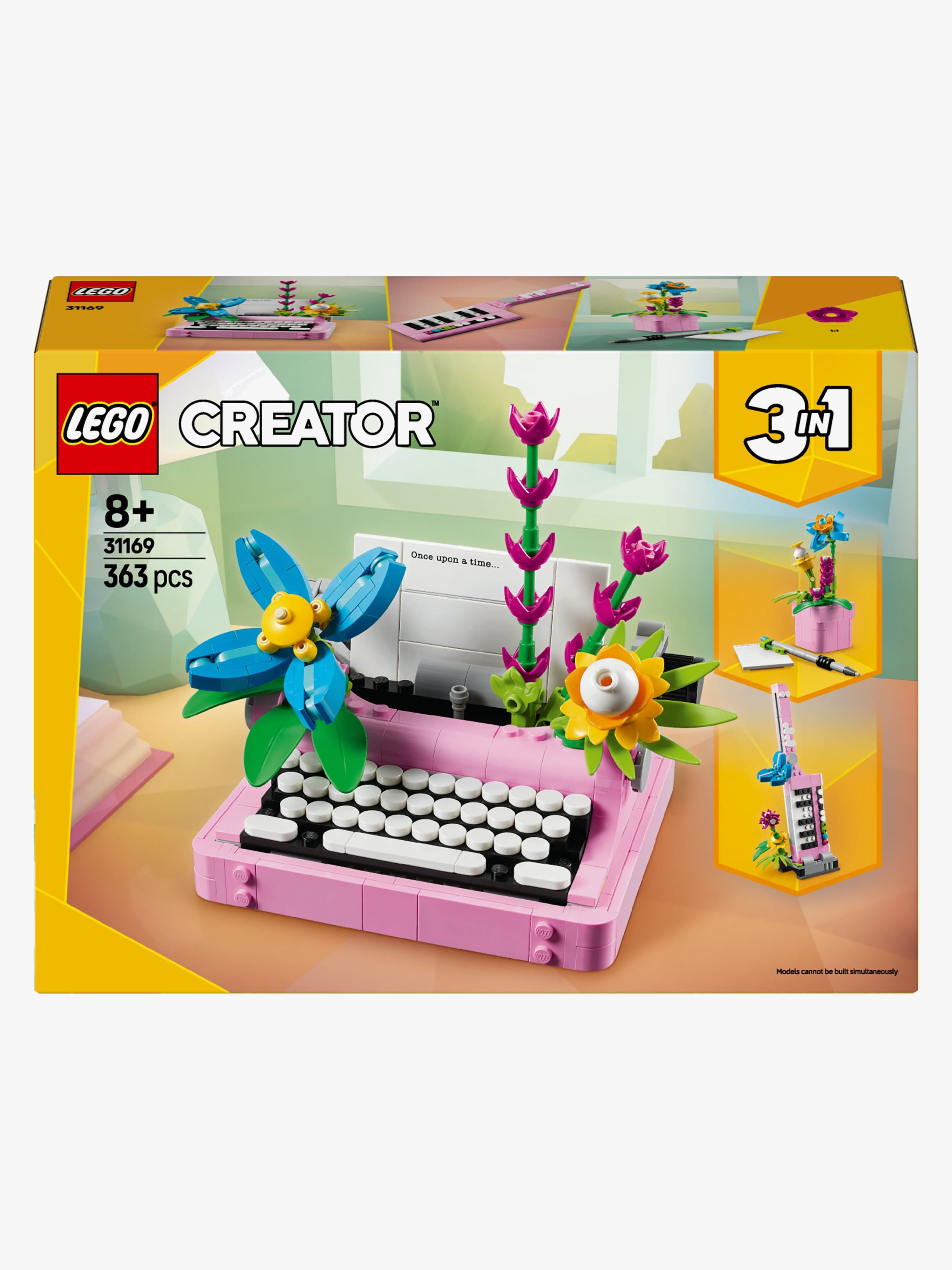 LEGO Creator 31169 Kirjoituskone ja kukat