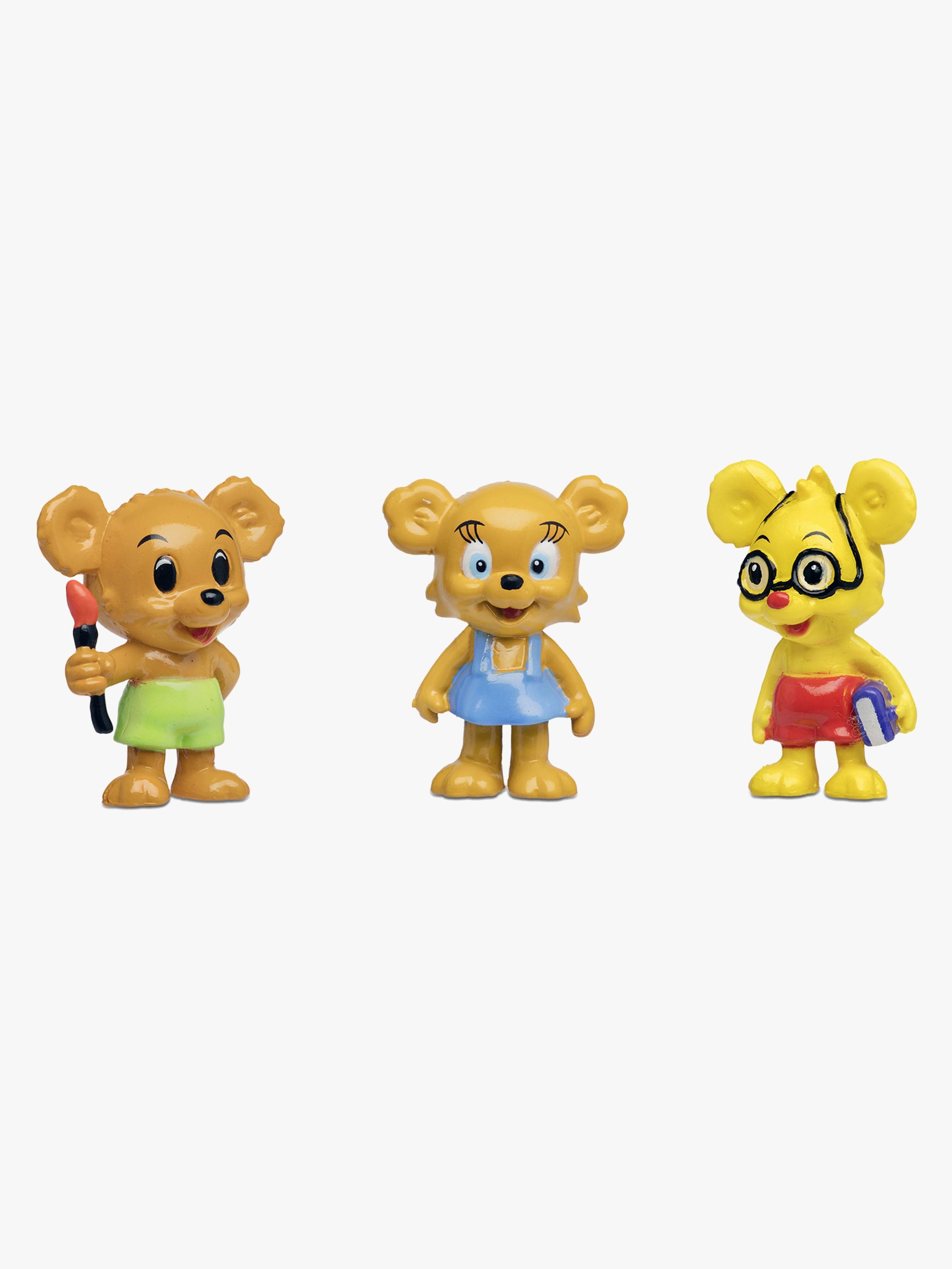 Bamse Hahmosetti Nalle-Maija, Lennu & Teddy