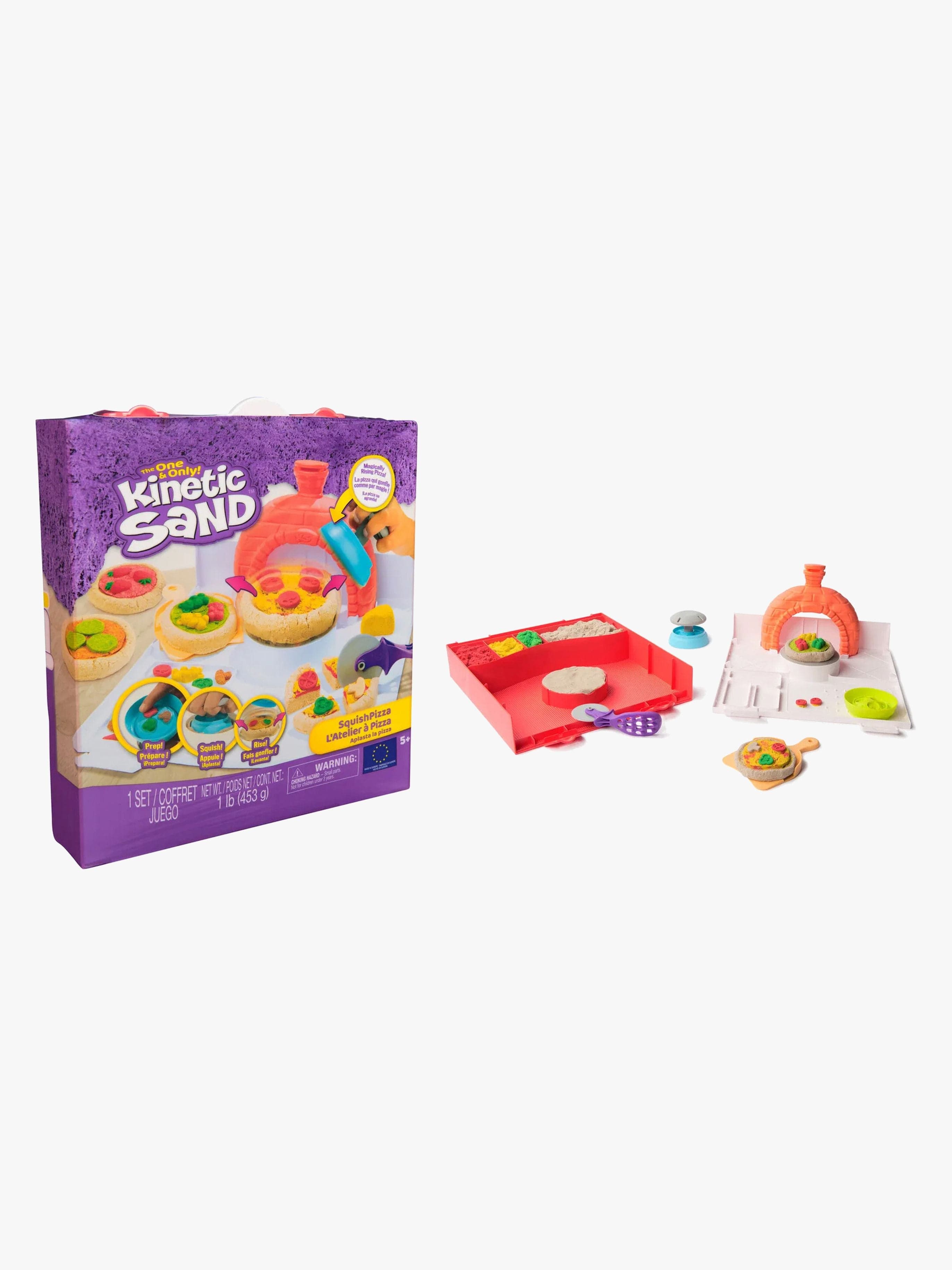 Kinetic Sand
Askartelusavi Squish Pizza