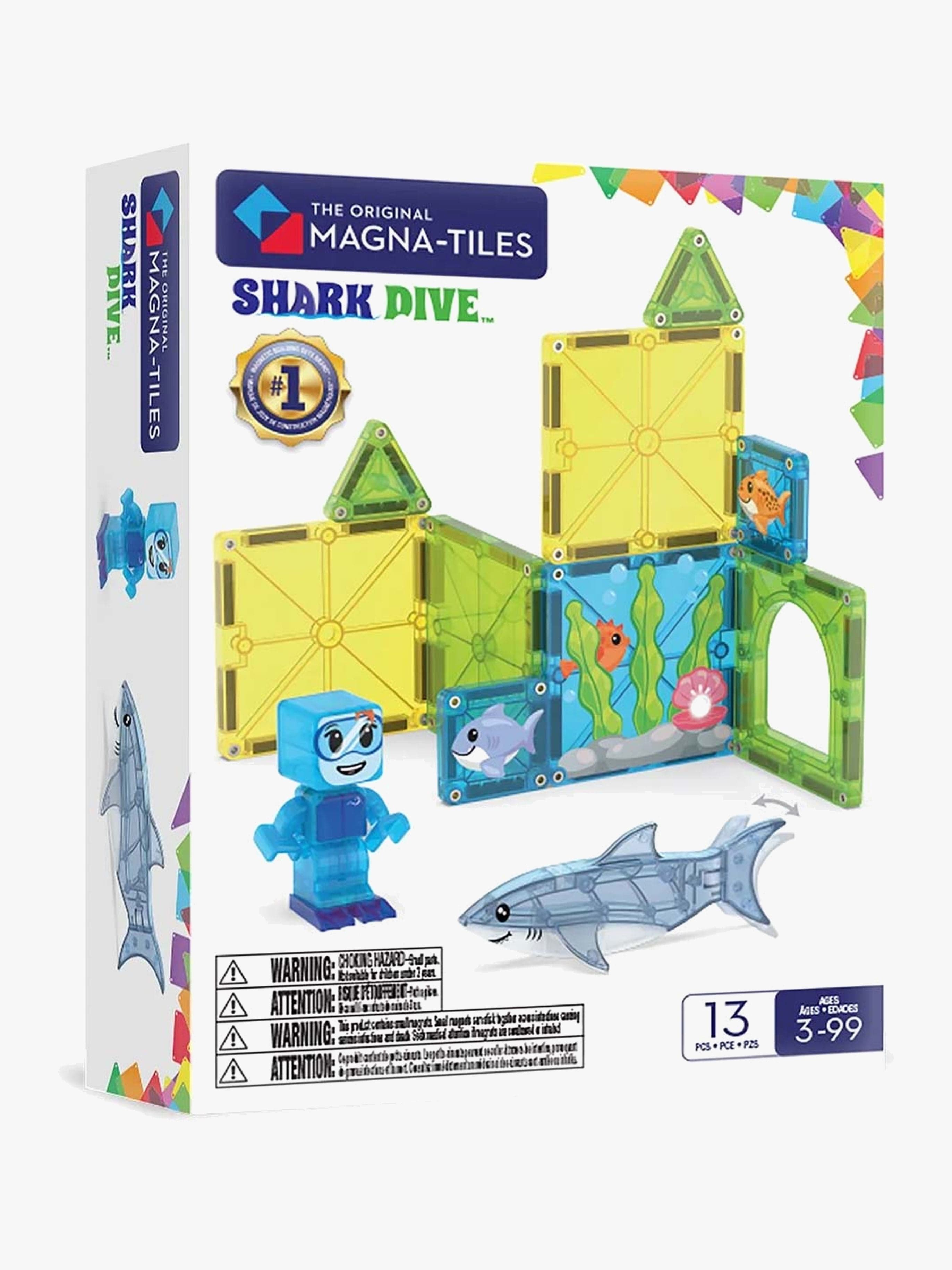 MAGNA-TILES Shark Dive Rakennussarja