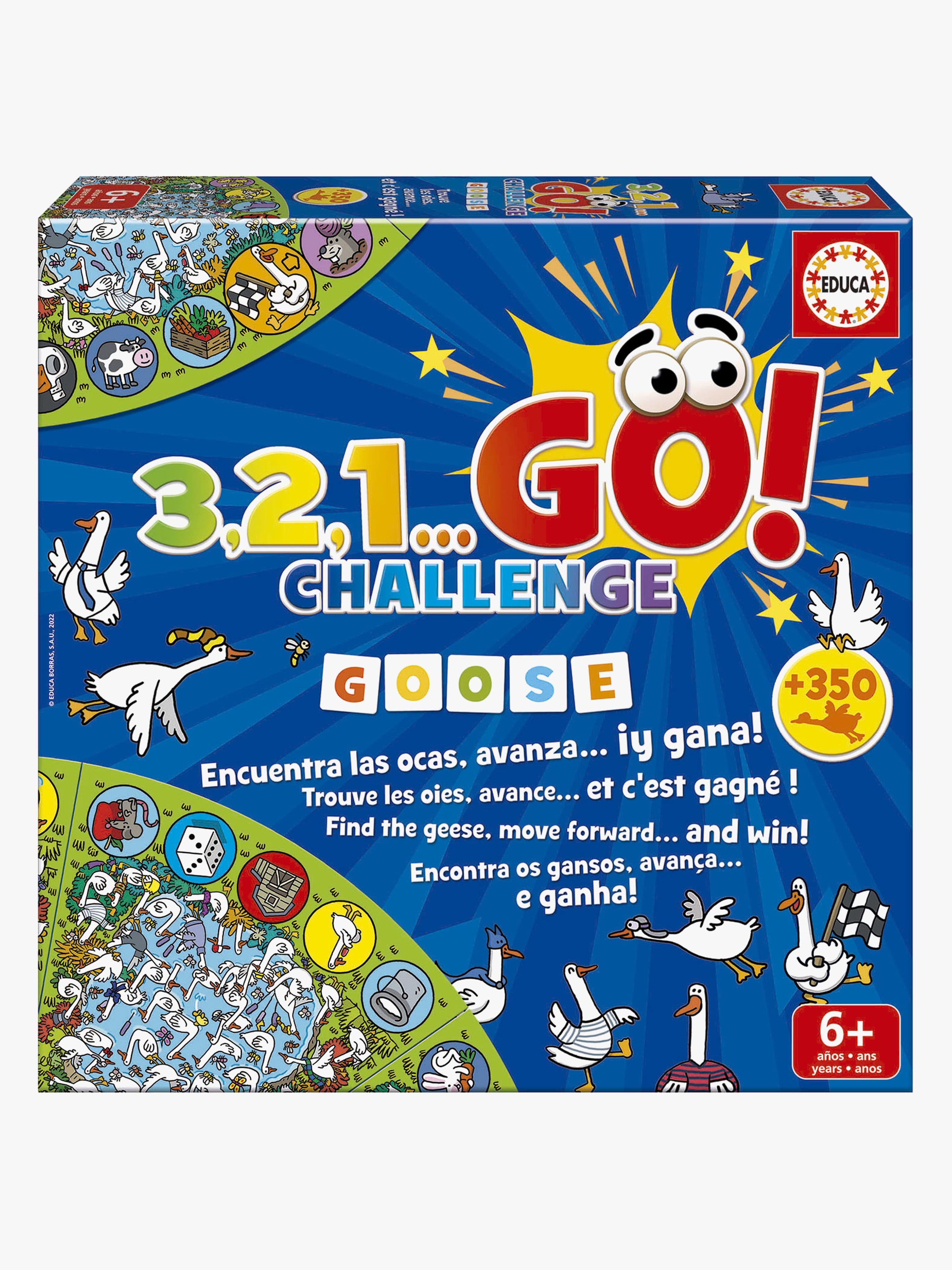 Educa 3,2,1 Go Challenge Goose Peli