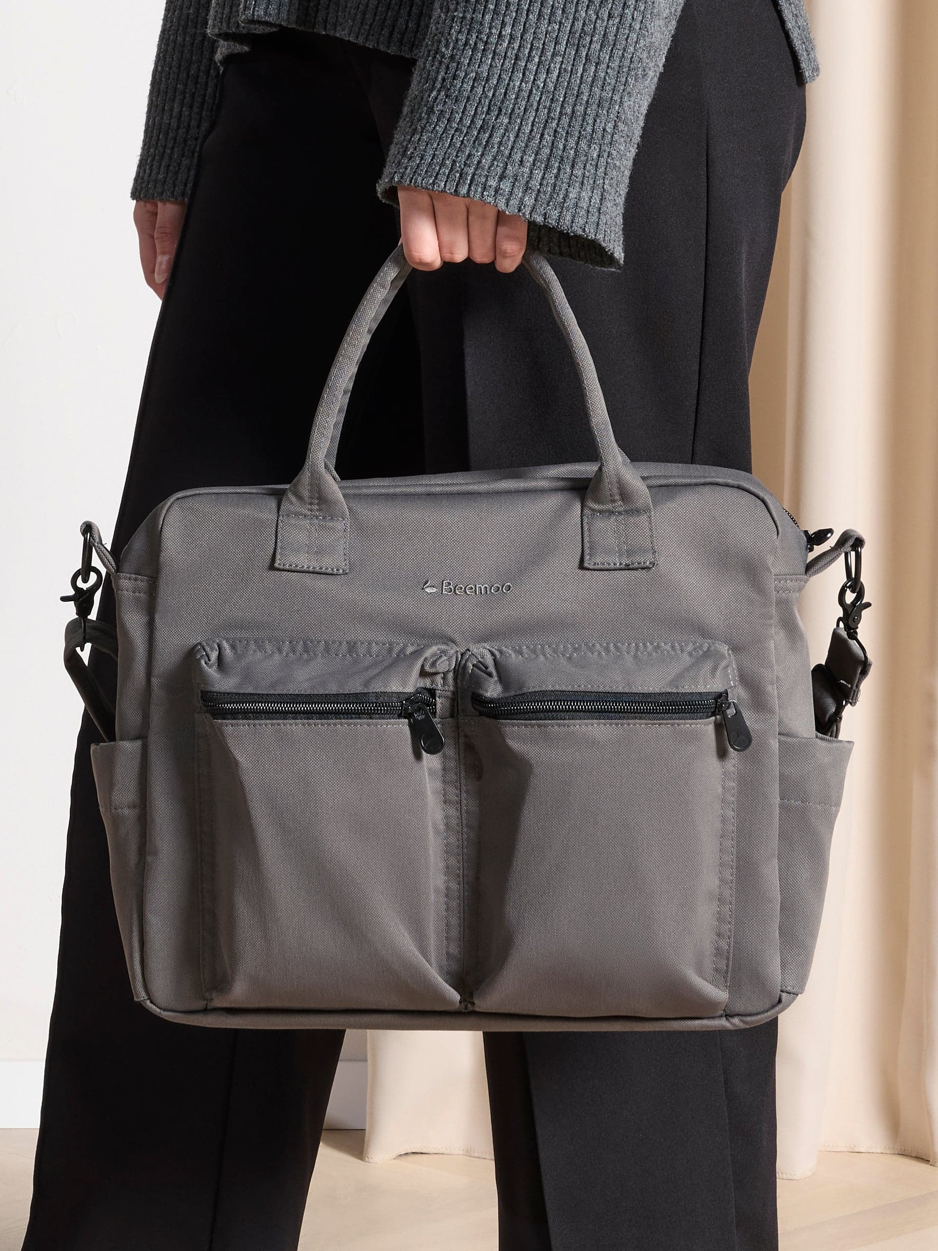 Beemoo Pro Hoitolaukku, Mocha Grey