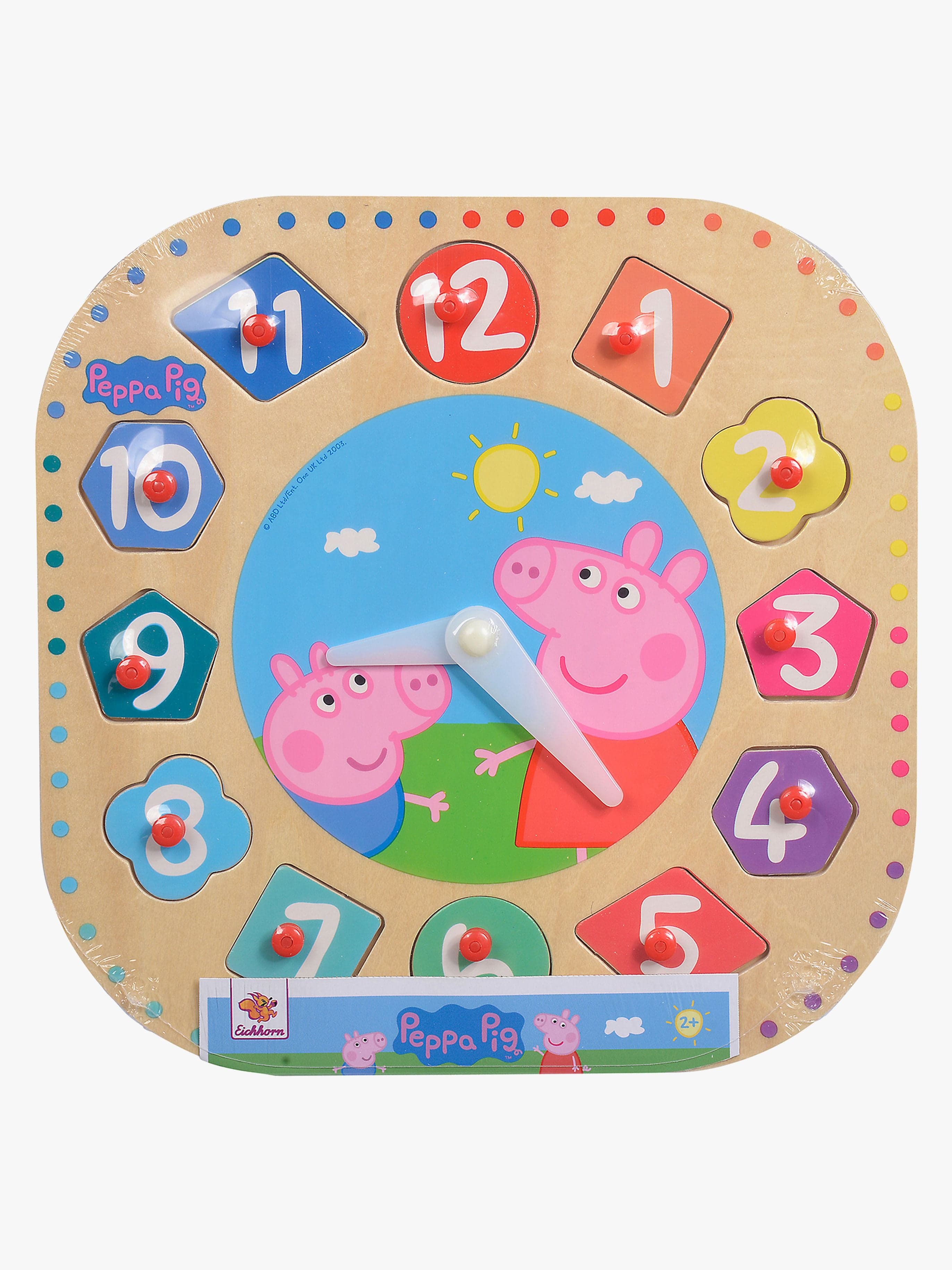 Pipsa Possu Palapeli Kello, 25 cm