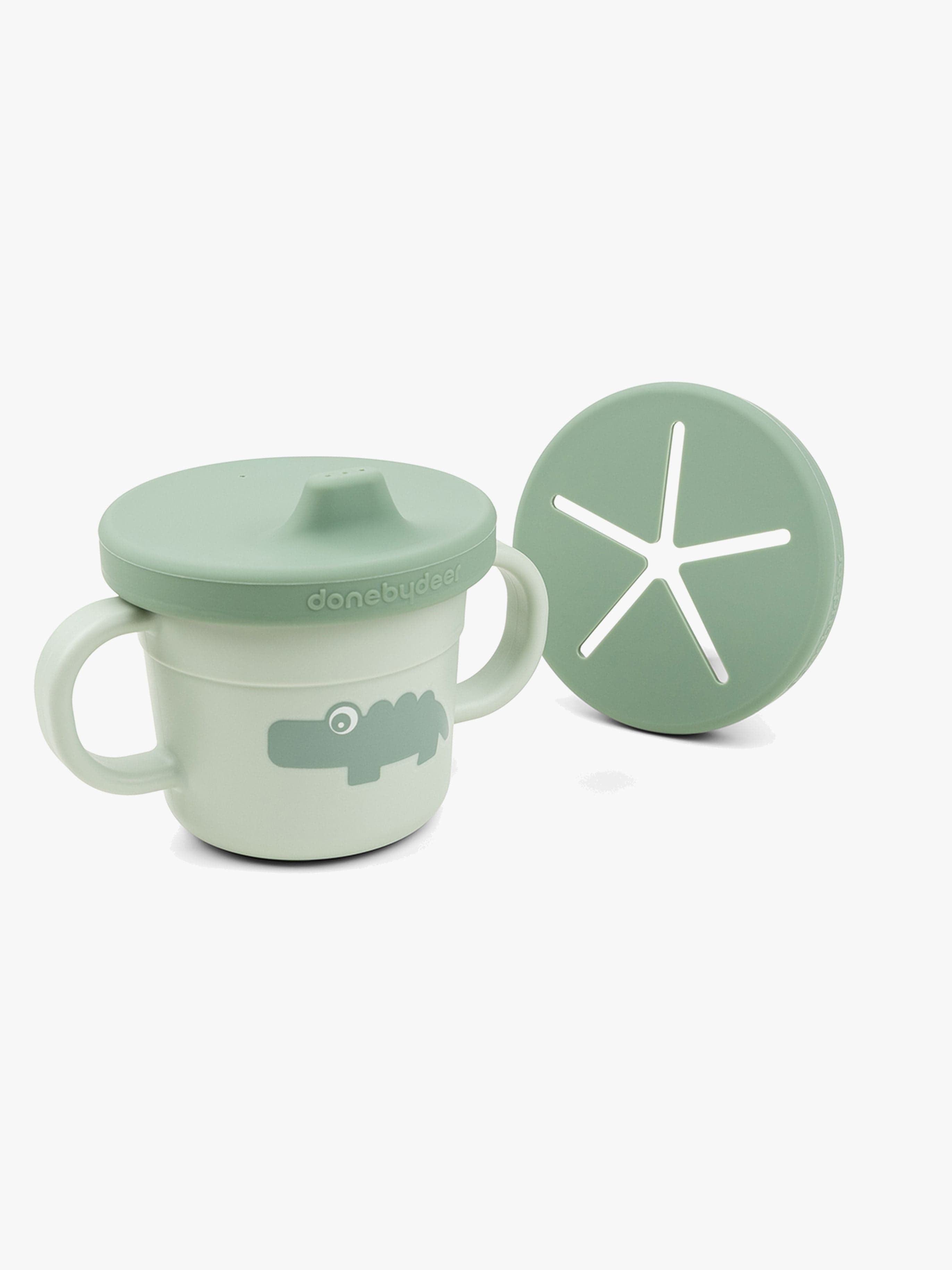 Done By Deer Foodie Eväs- Ja Nokkamuki Croco, Green