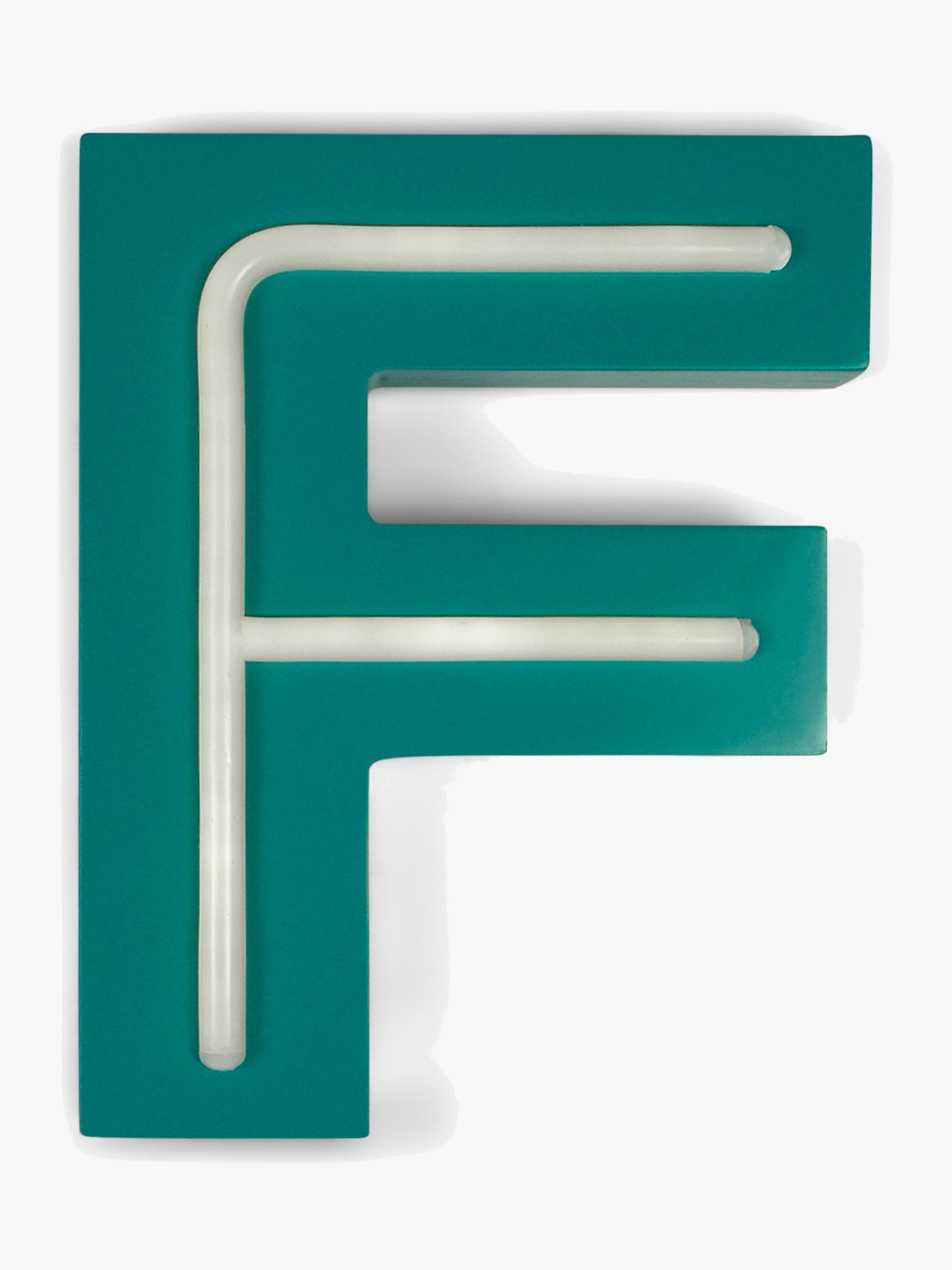 POPP Kirjainvalaisin F, Vihreä