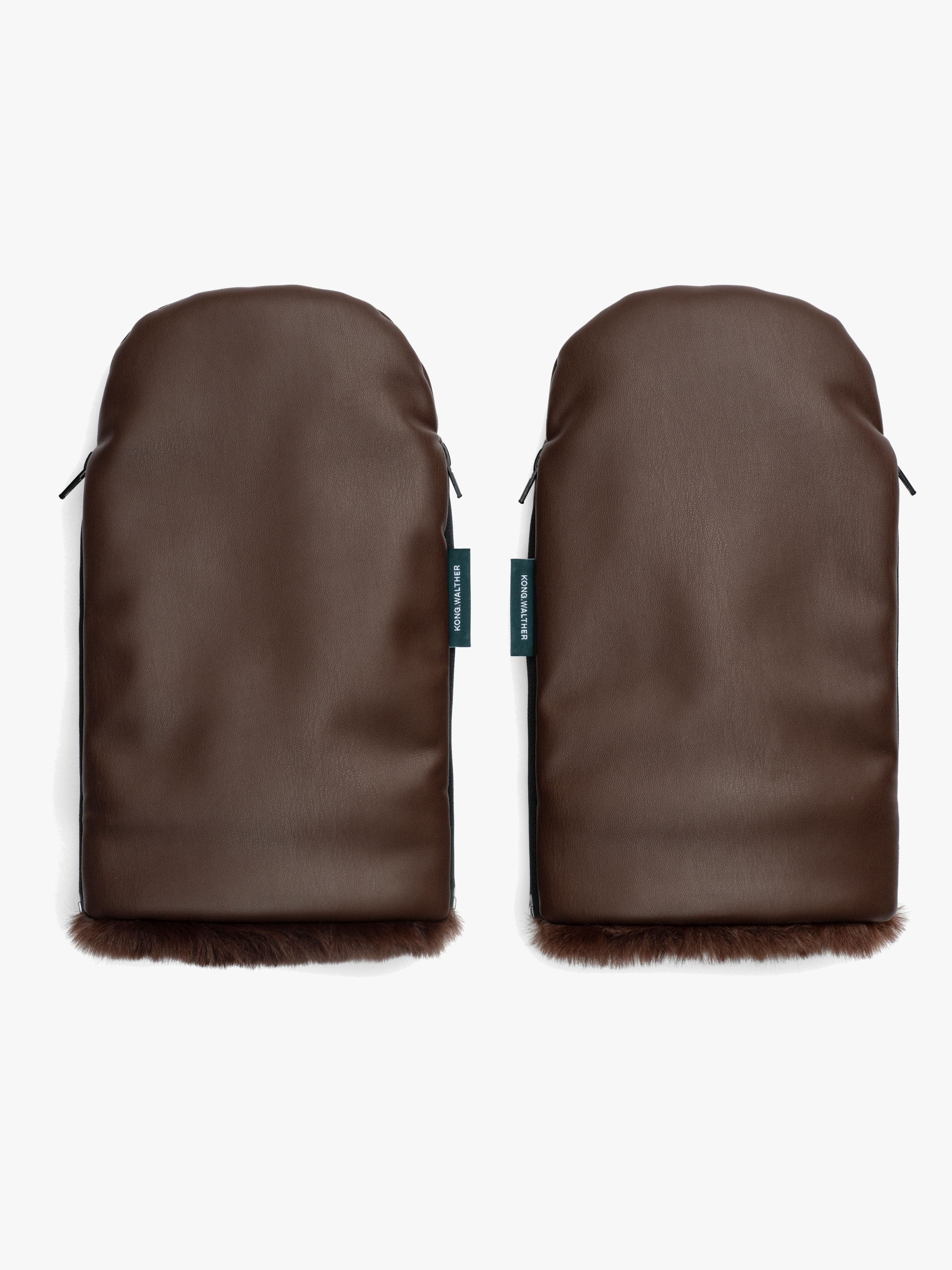 KONG.WALTHER Østerbro Fur Vaunurukkaset, Chocolate Brown