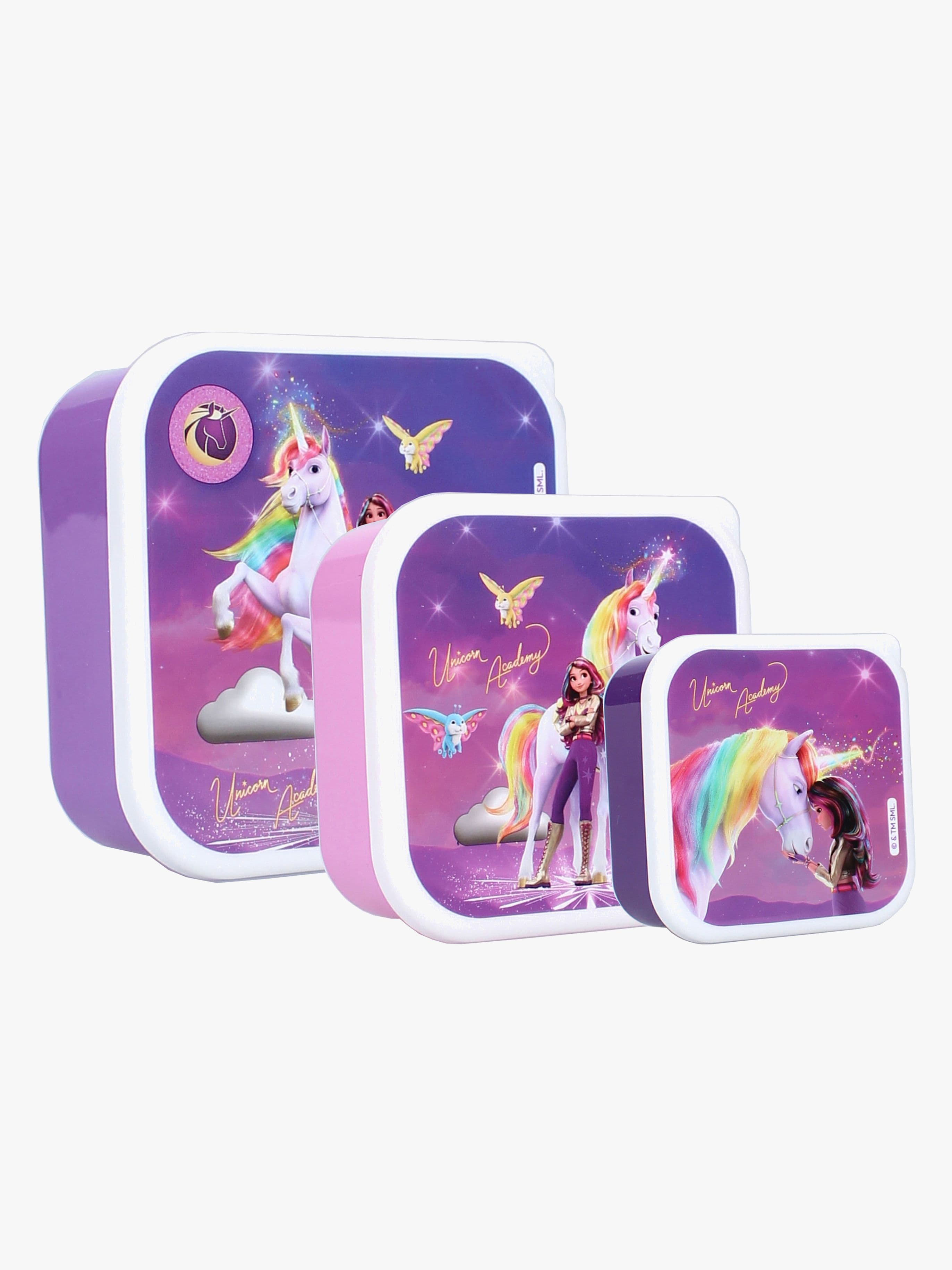 Unicorn Academy 3 in 1 Eväsrasia Fresh Bites, Violetti
