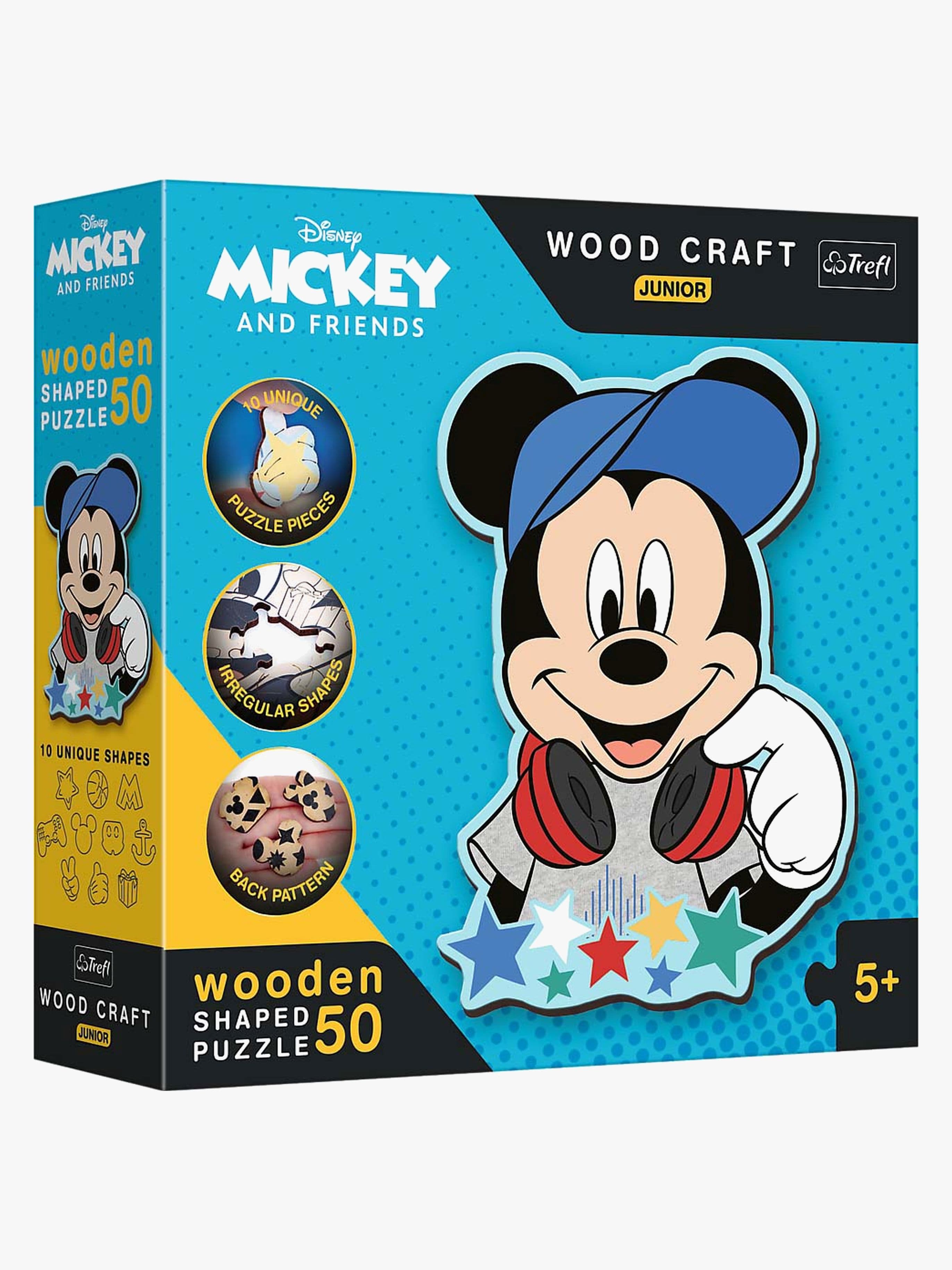 Trefl Wood Craft Junior Disney Mikki Ja Ystävät Palapeli 50
