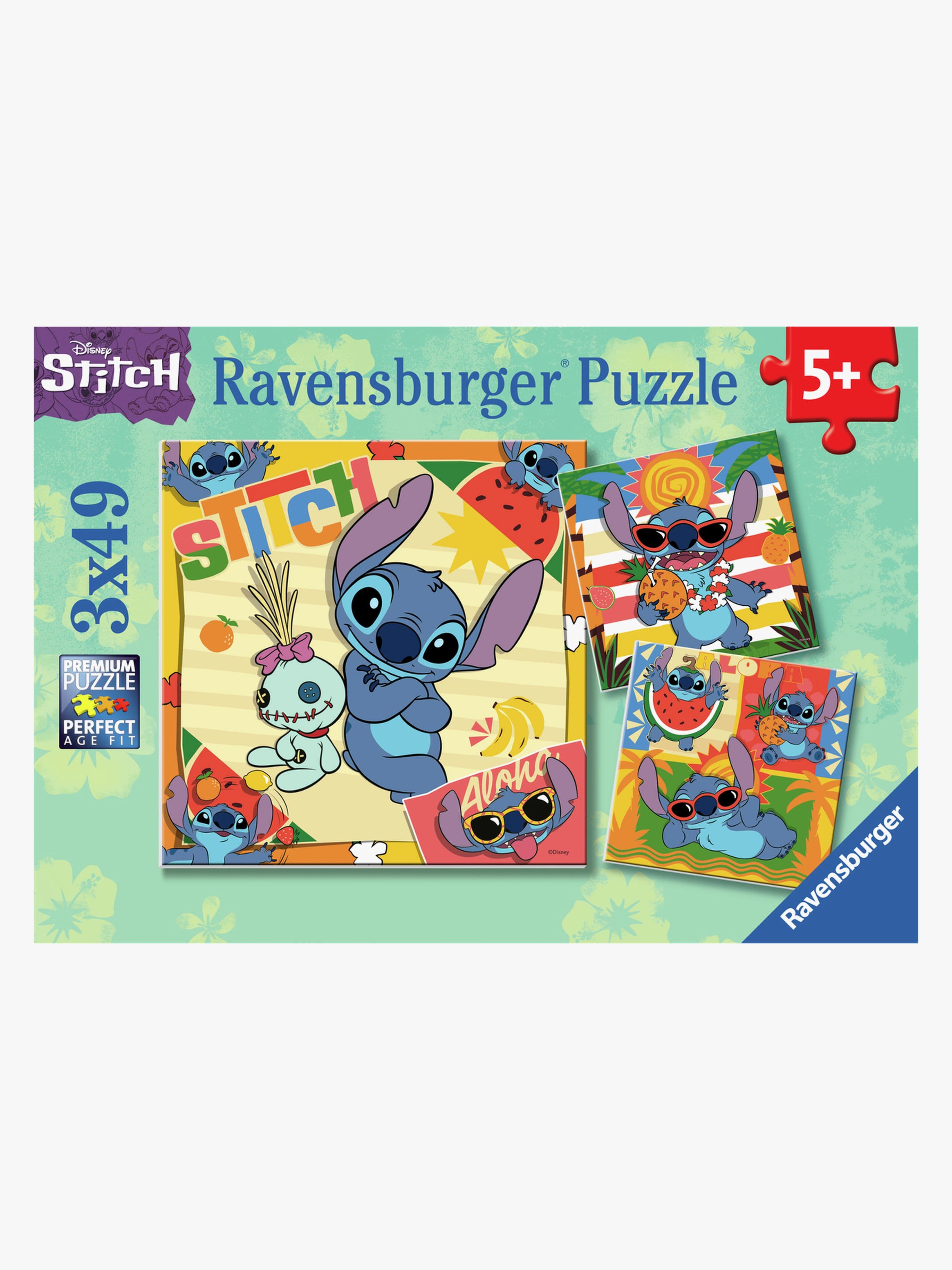 Ravensburger Lilo & Stitch Palapelit 3x49 Palaa