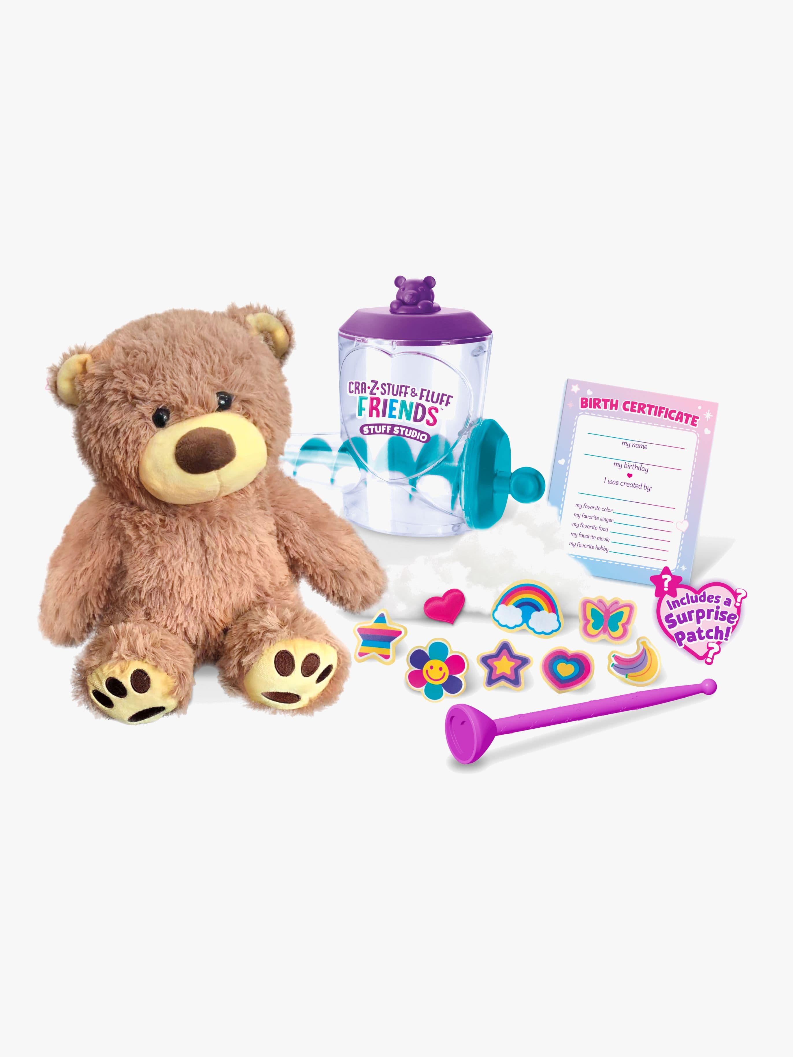 Cra-Z-Art DIY-setti Pehmolelu Stuff And Fluff Friends