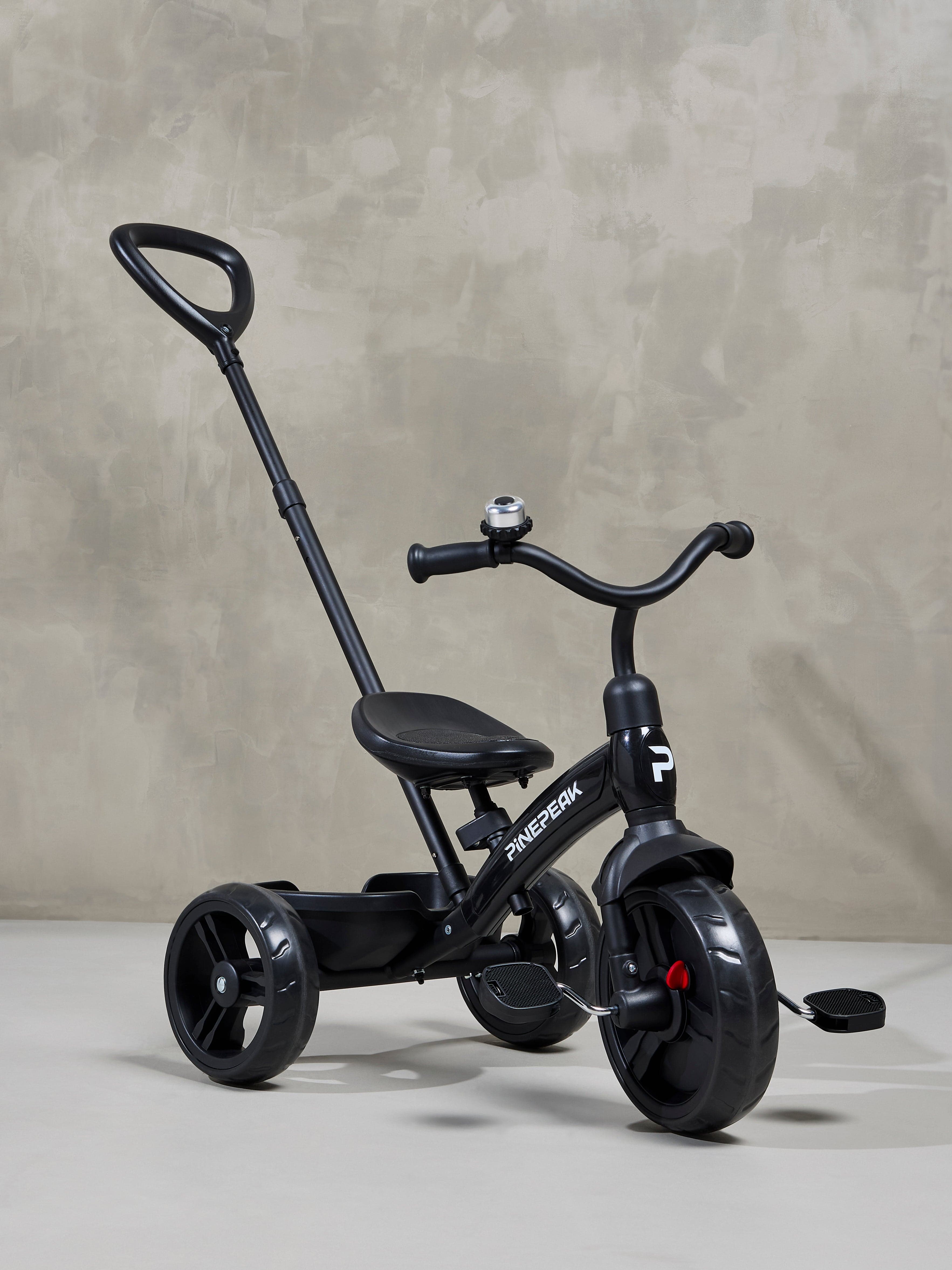 Pinepeak Mono Tri 2-In-1 Kolmipyörä, Musta