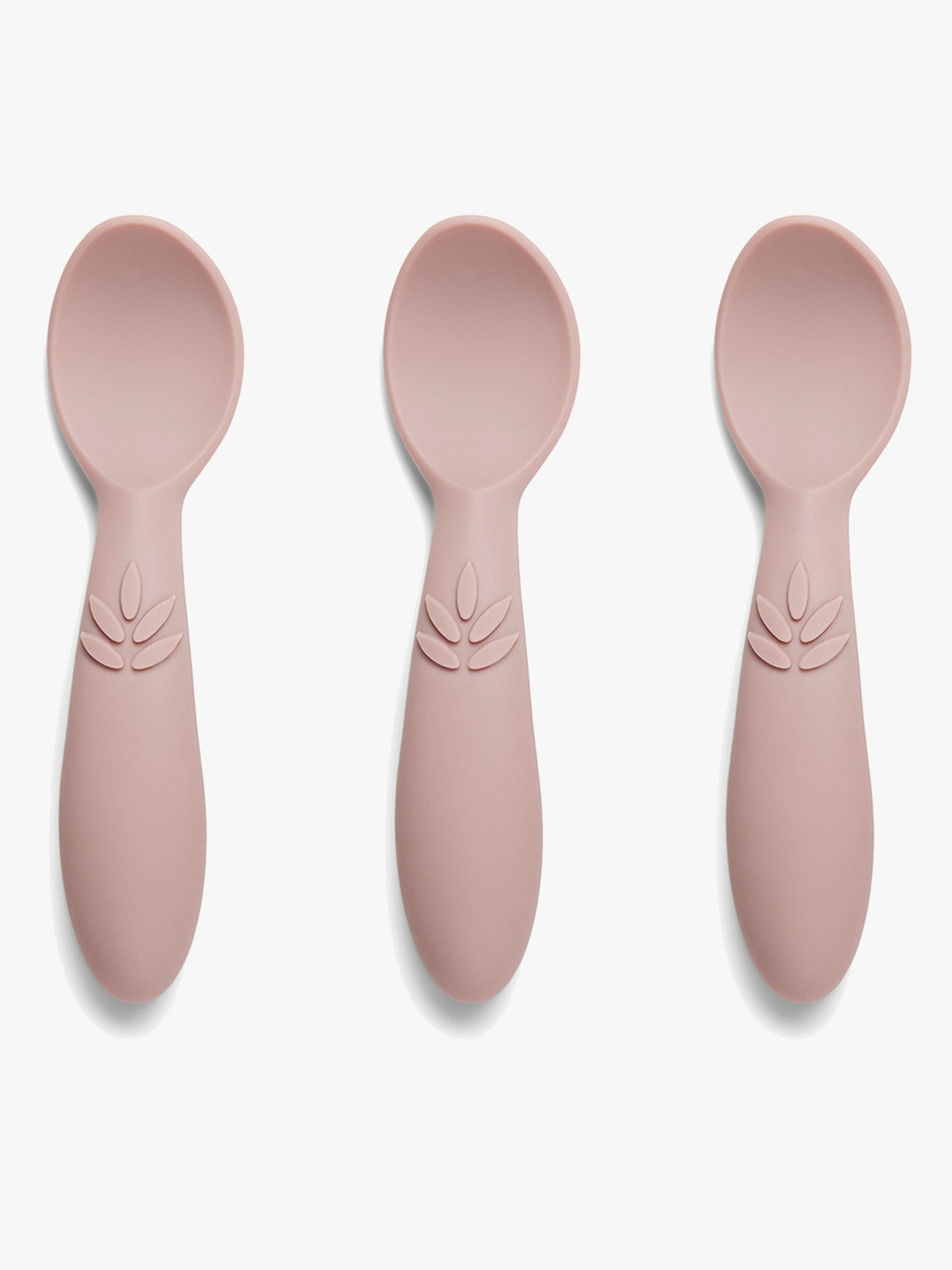 nuuroo Ella Lusikat Silikoni 3-pack, Woodrose