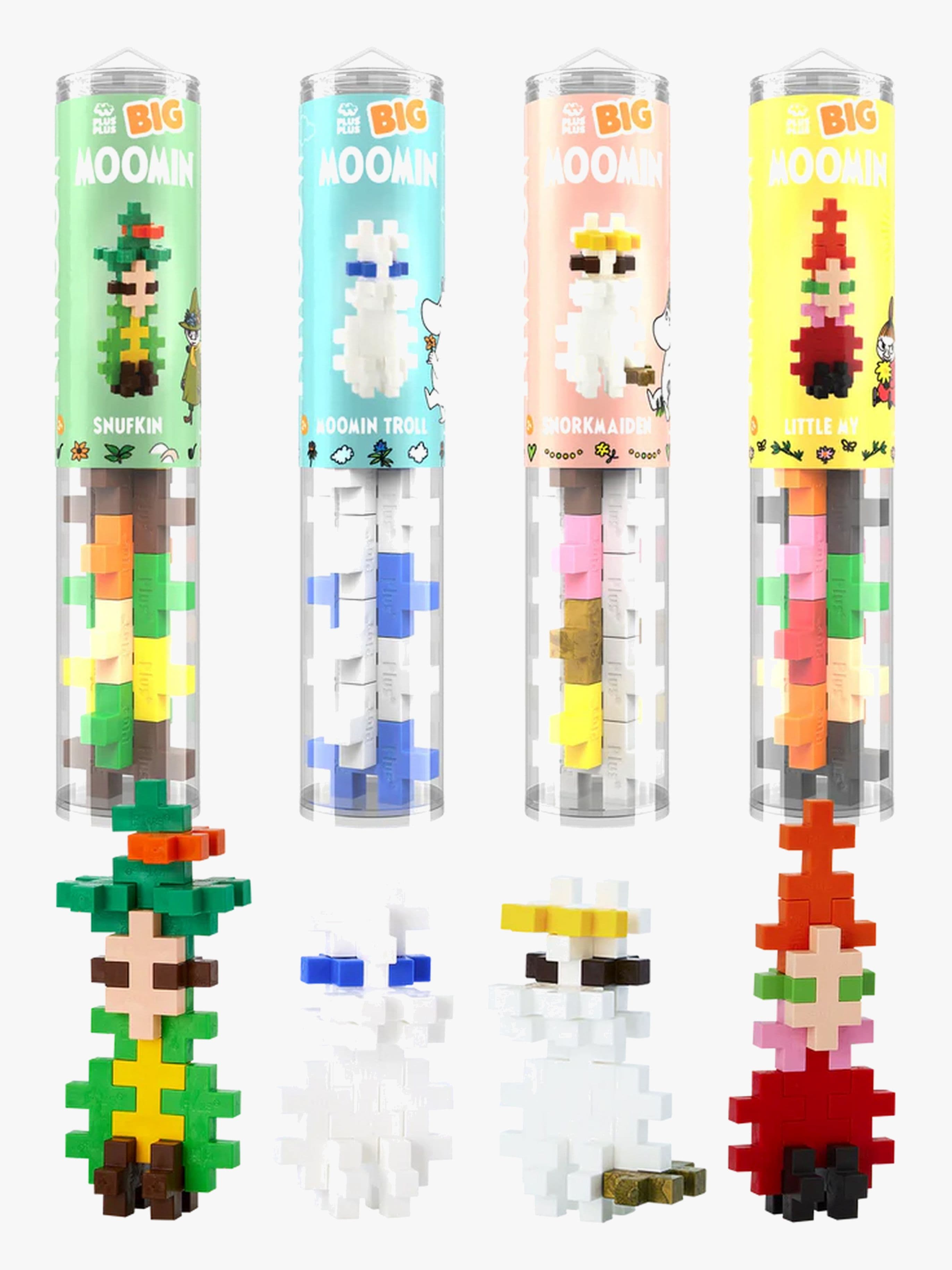 Plus Plus Muumi Tuubi Rakennussarja 4-pack