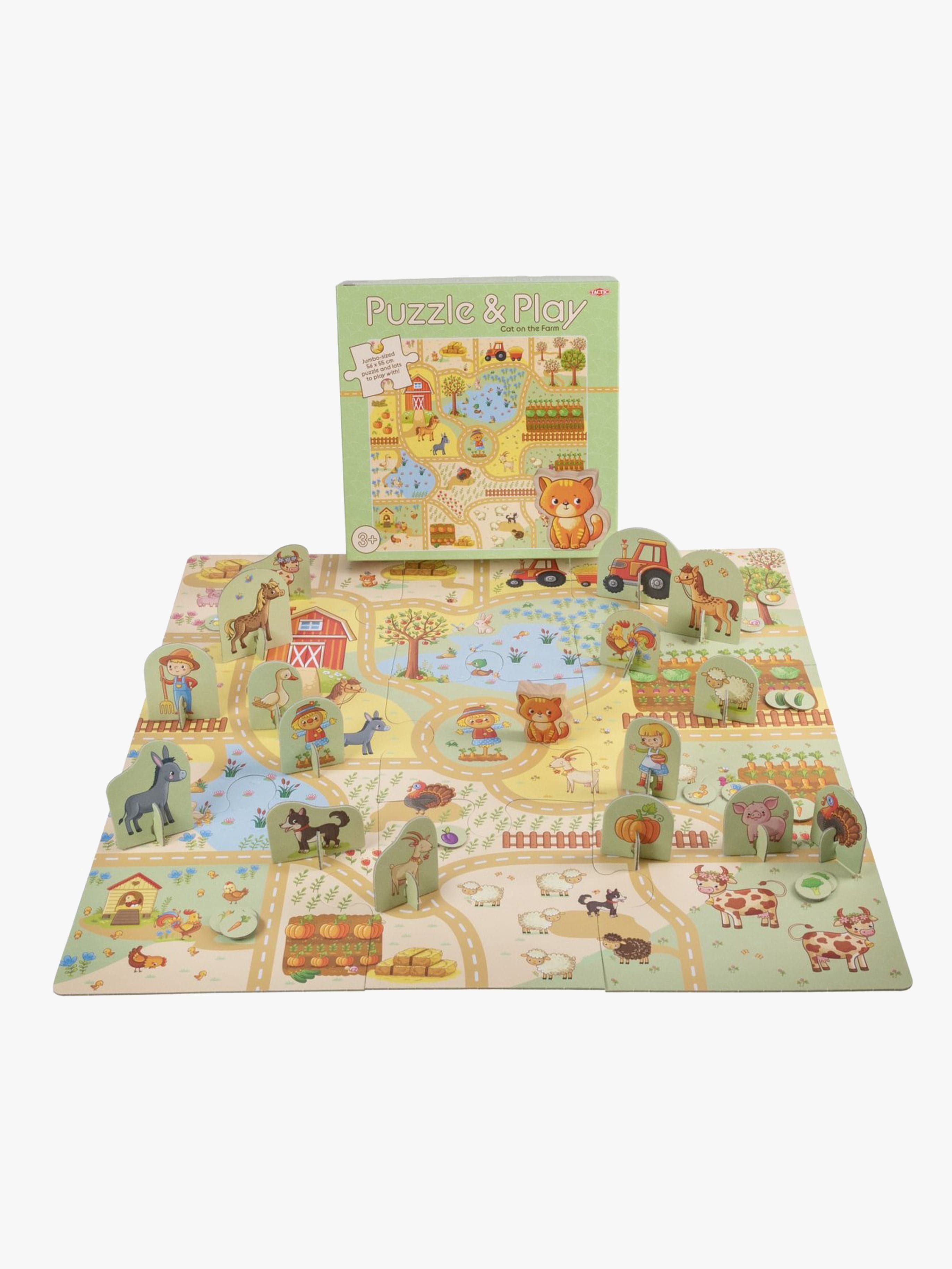 Tactic My First Palapeli & Play Cat on the Farm