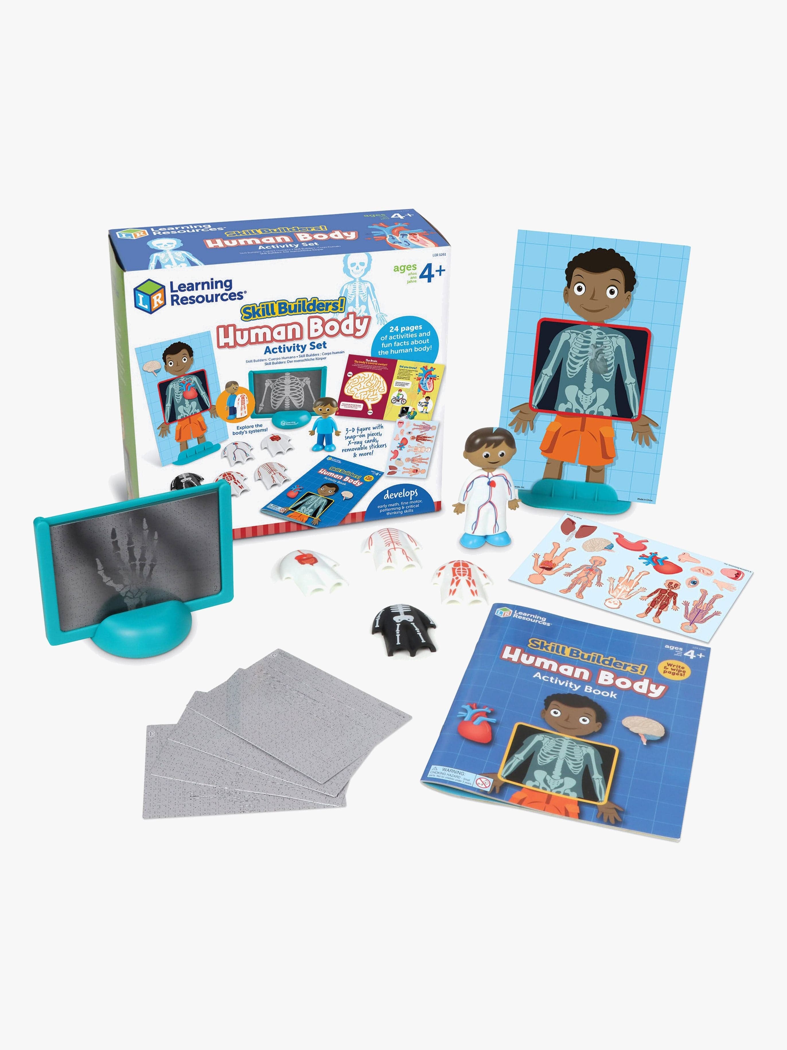 Learning Resources Skill Builders Opettavainen Leikkisetti Ihmiskeho