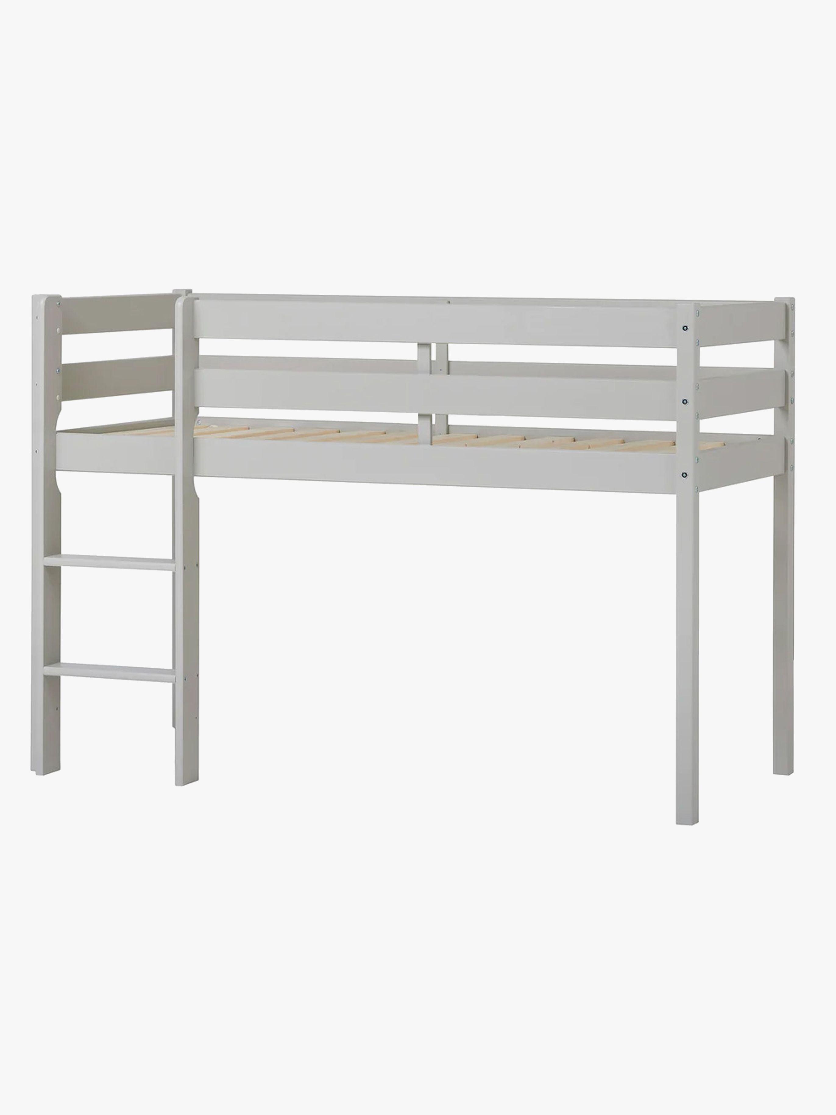 Hoppekids ECO Comfort Puolikorkea Parvisänky 70x160, Dove Grey, Juniorisänky