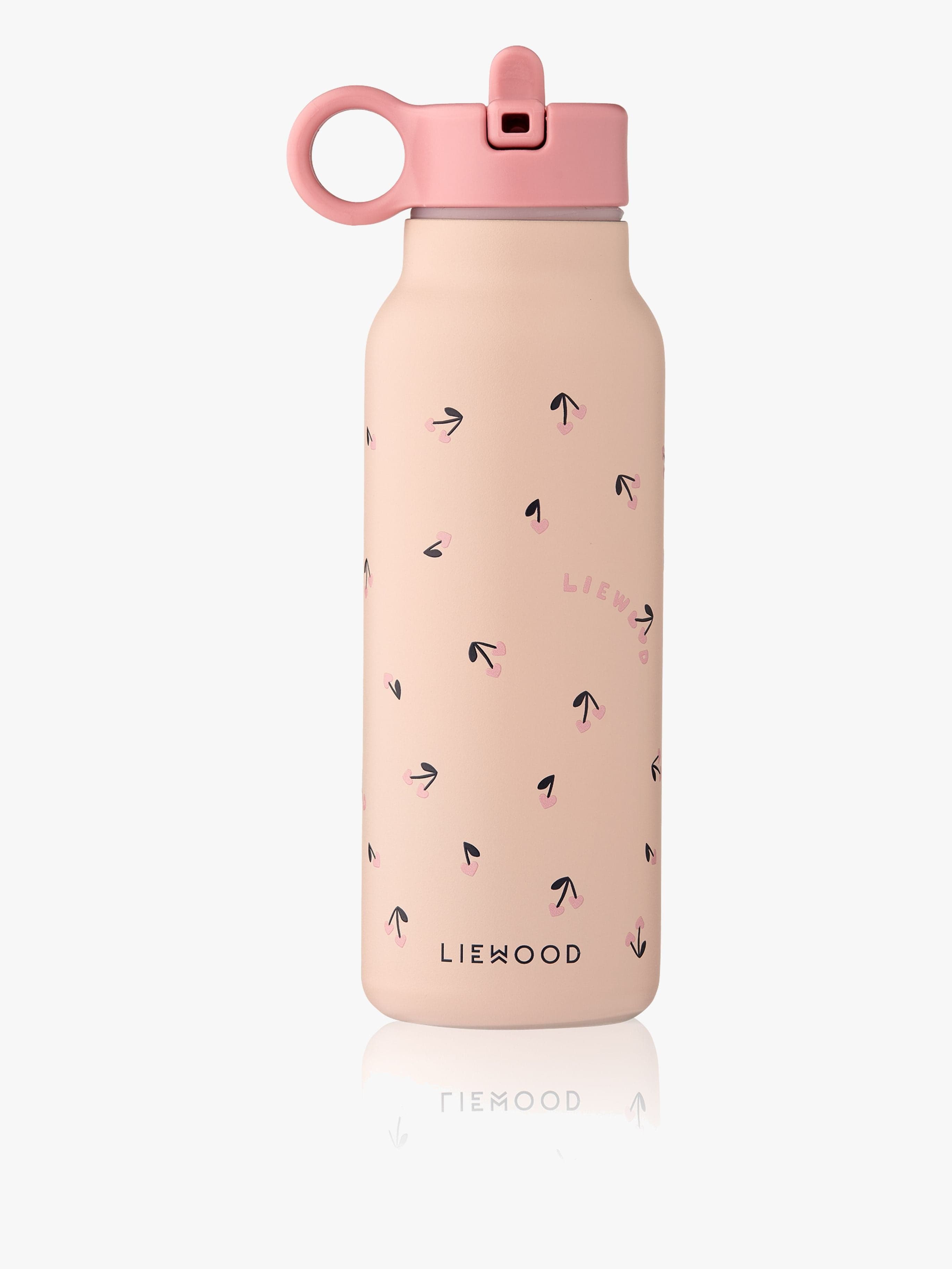 LIEWOOD Falk Juomapullo 350 ml, Mini Cherry Heart/Rosey