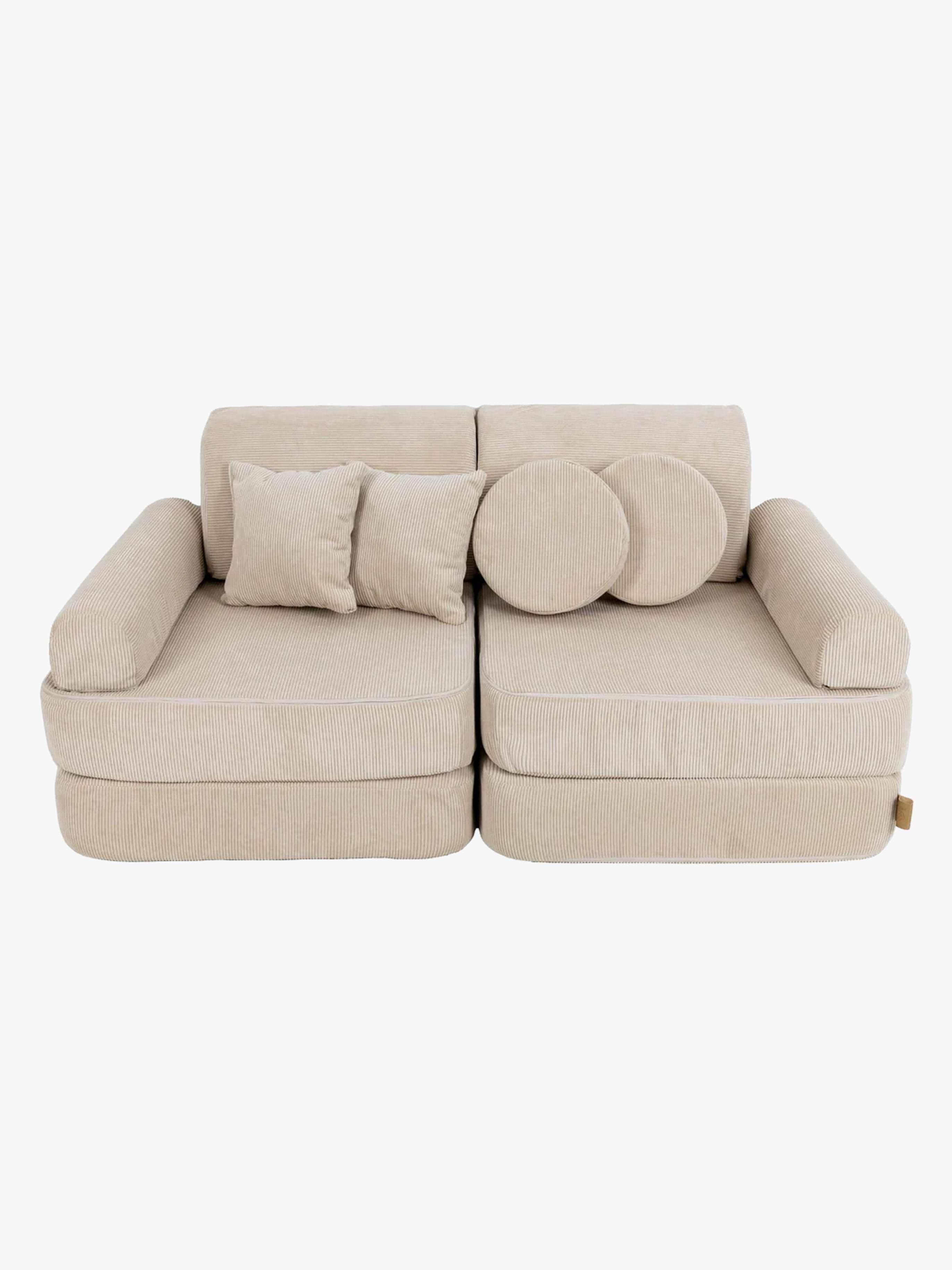 Meowbaby Play Pocket Rakennettava Sohva, Ecru