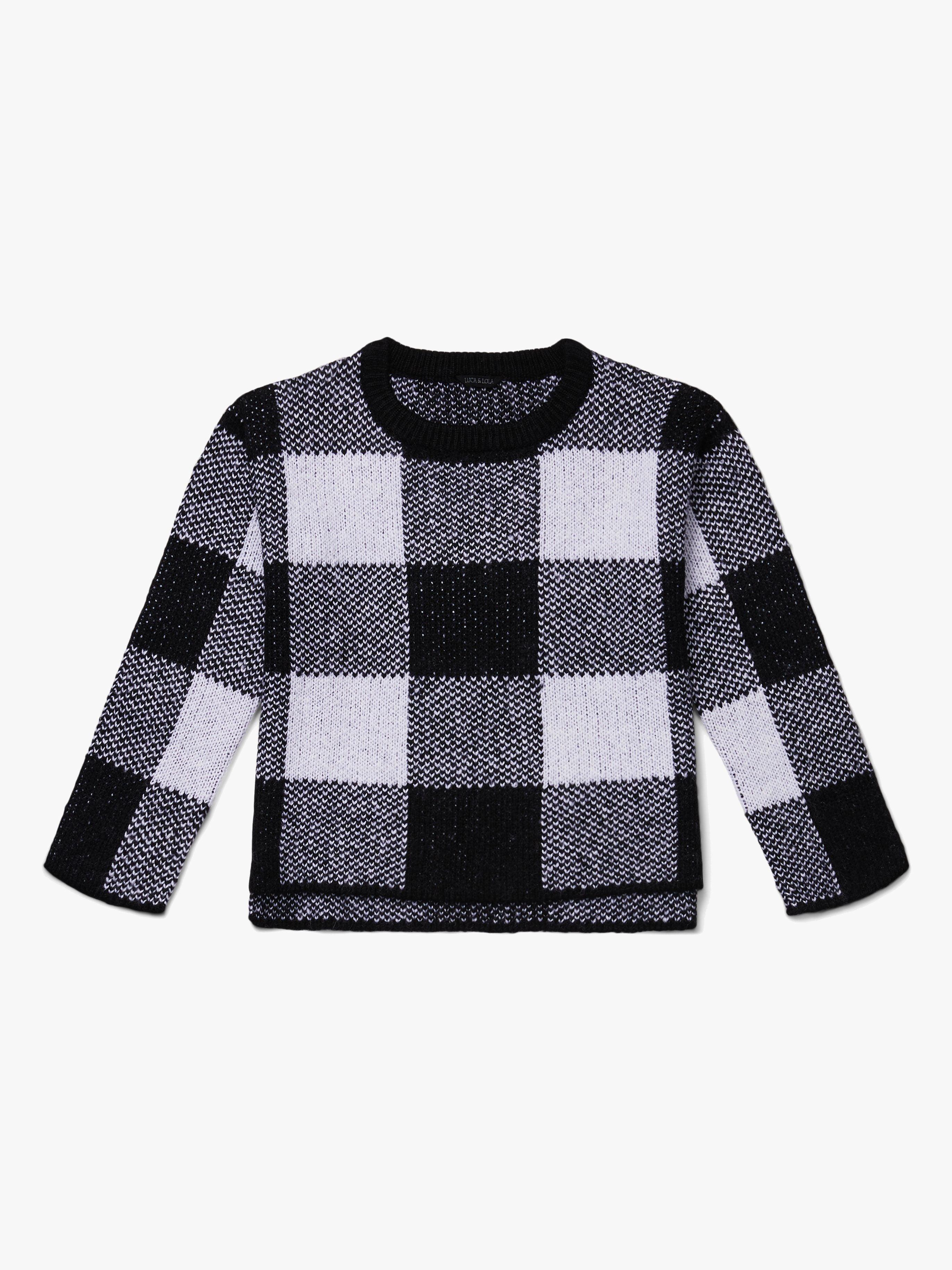Luca & Lola Venezia Neulepaita, White/Black 122-128