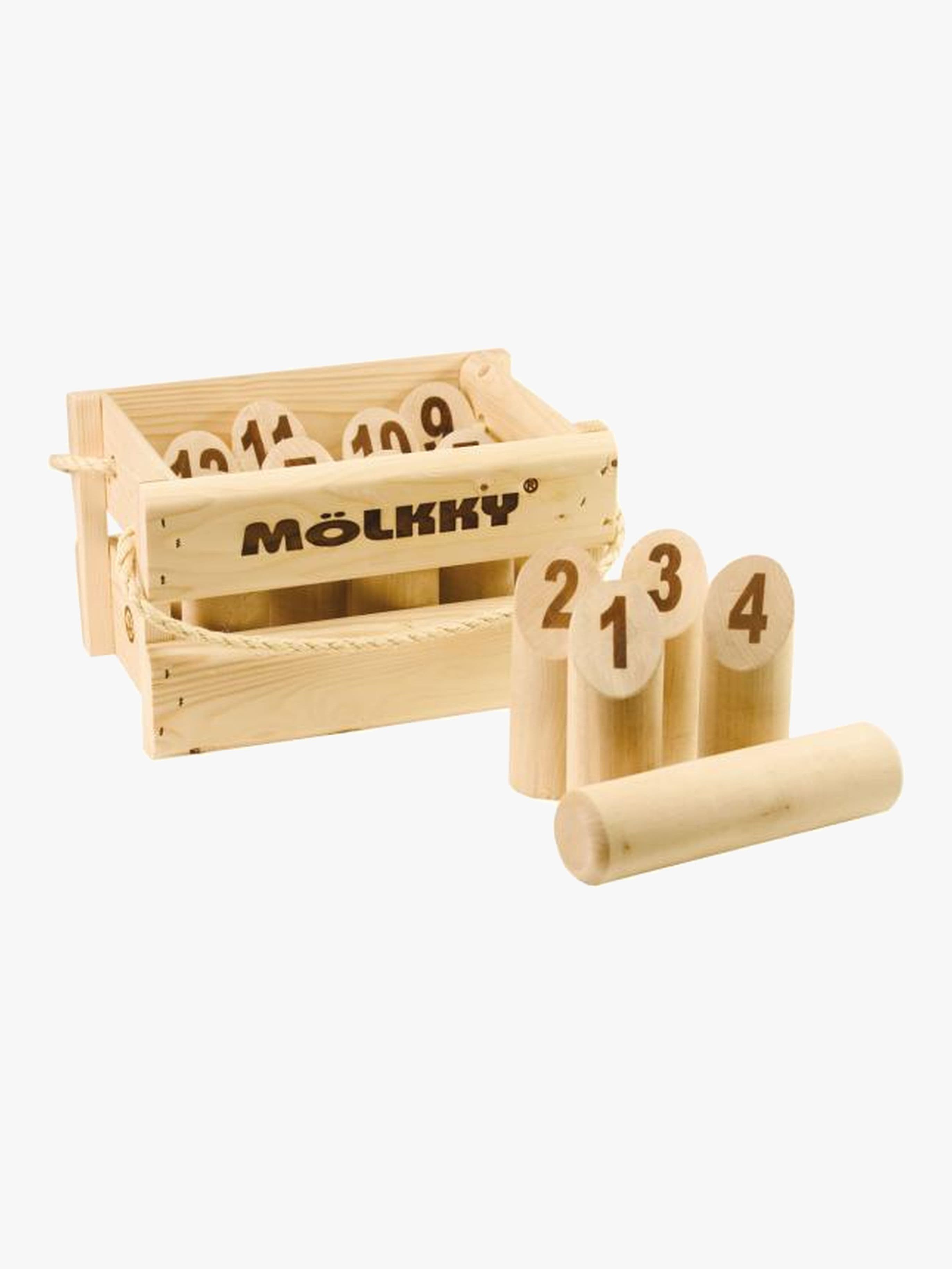 Mölkky Original Puulaatikossa