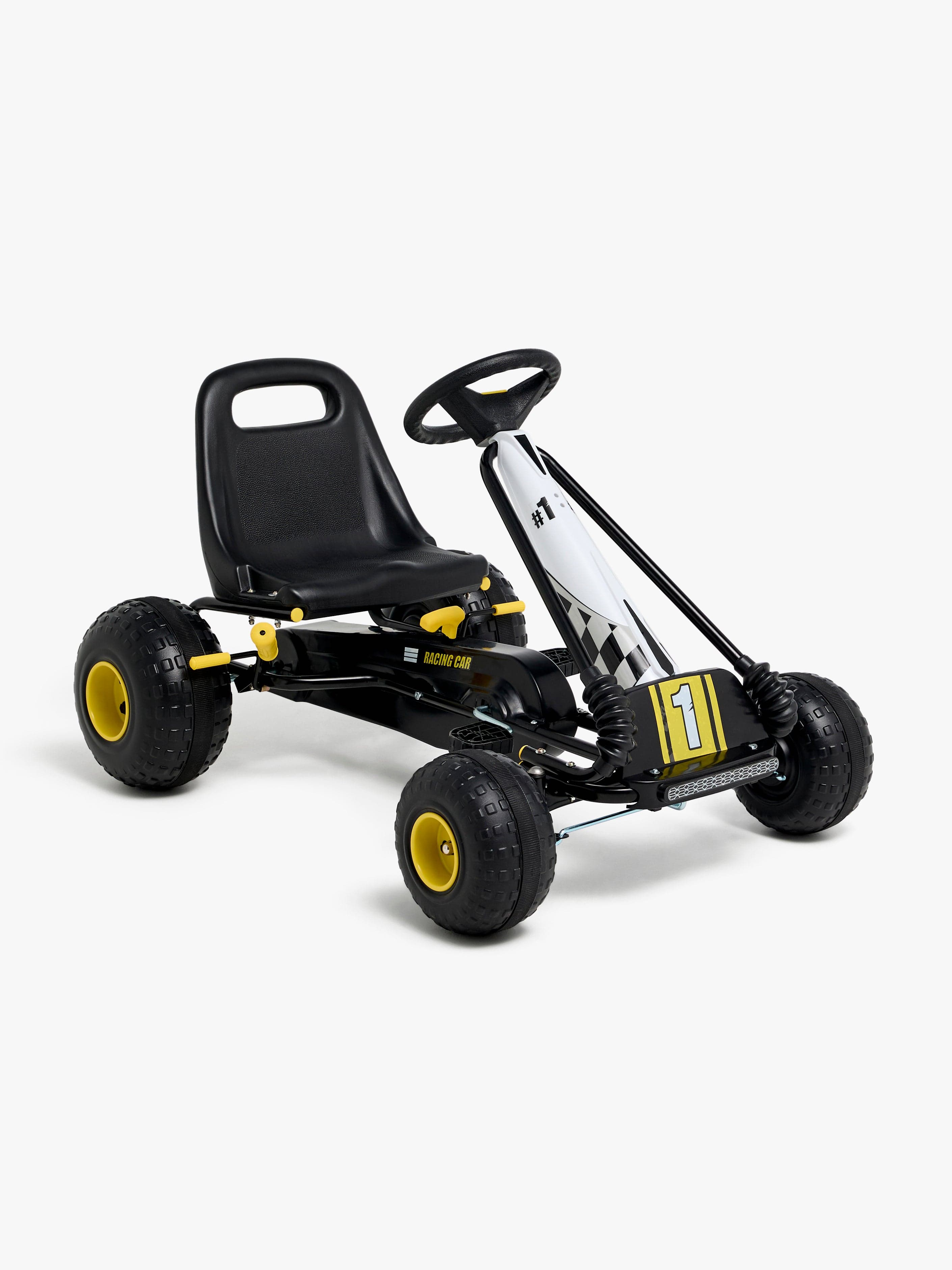 Alex's Garage Polkuauto Go-kart + Muovipyörät