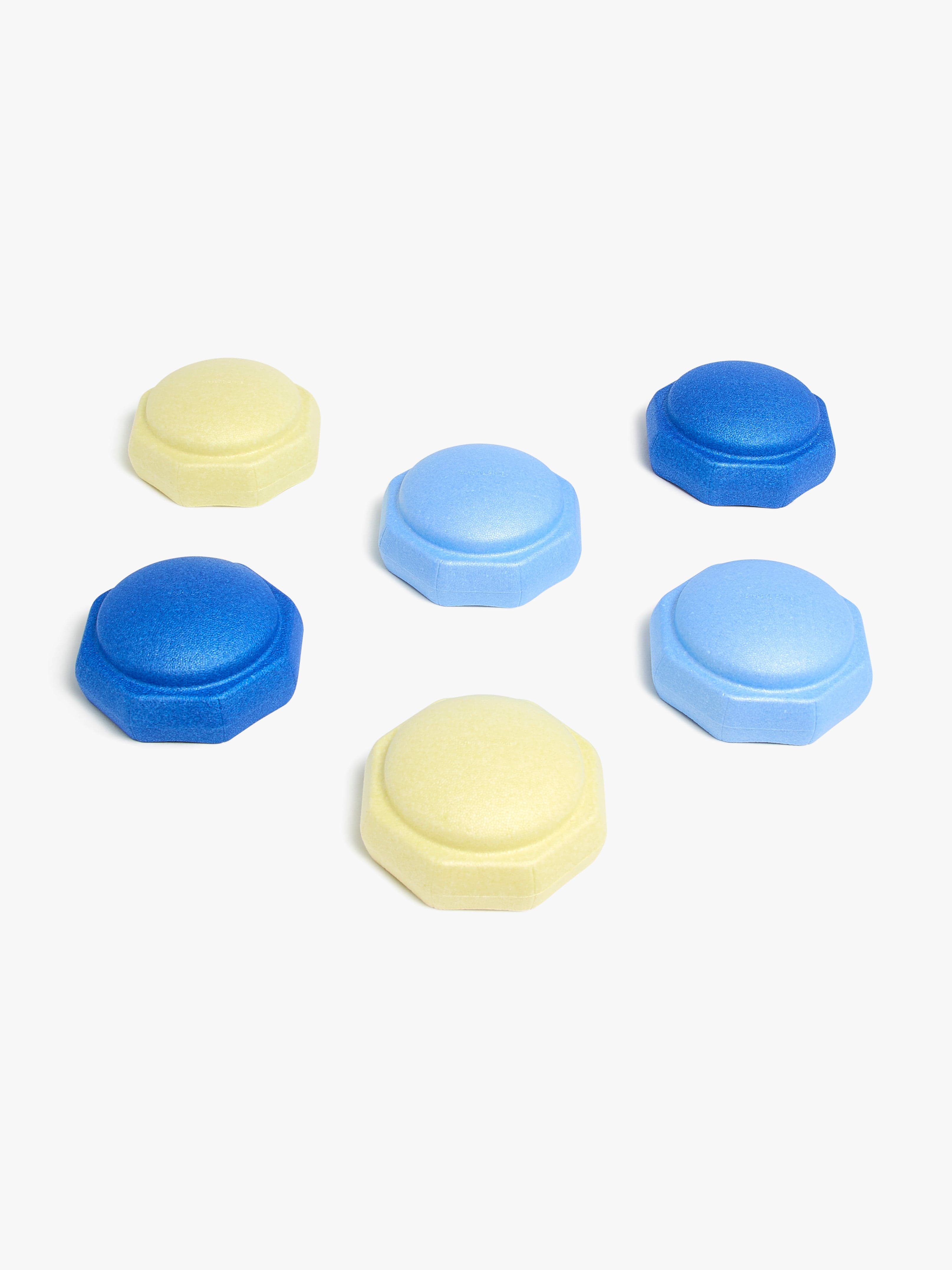 Cloudberry Castle Tasapainokivet 6-pack, Sininen