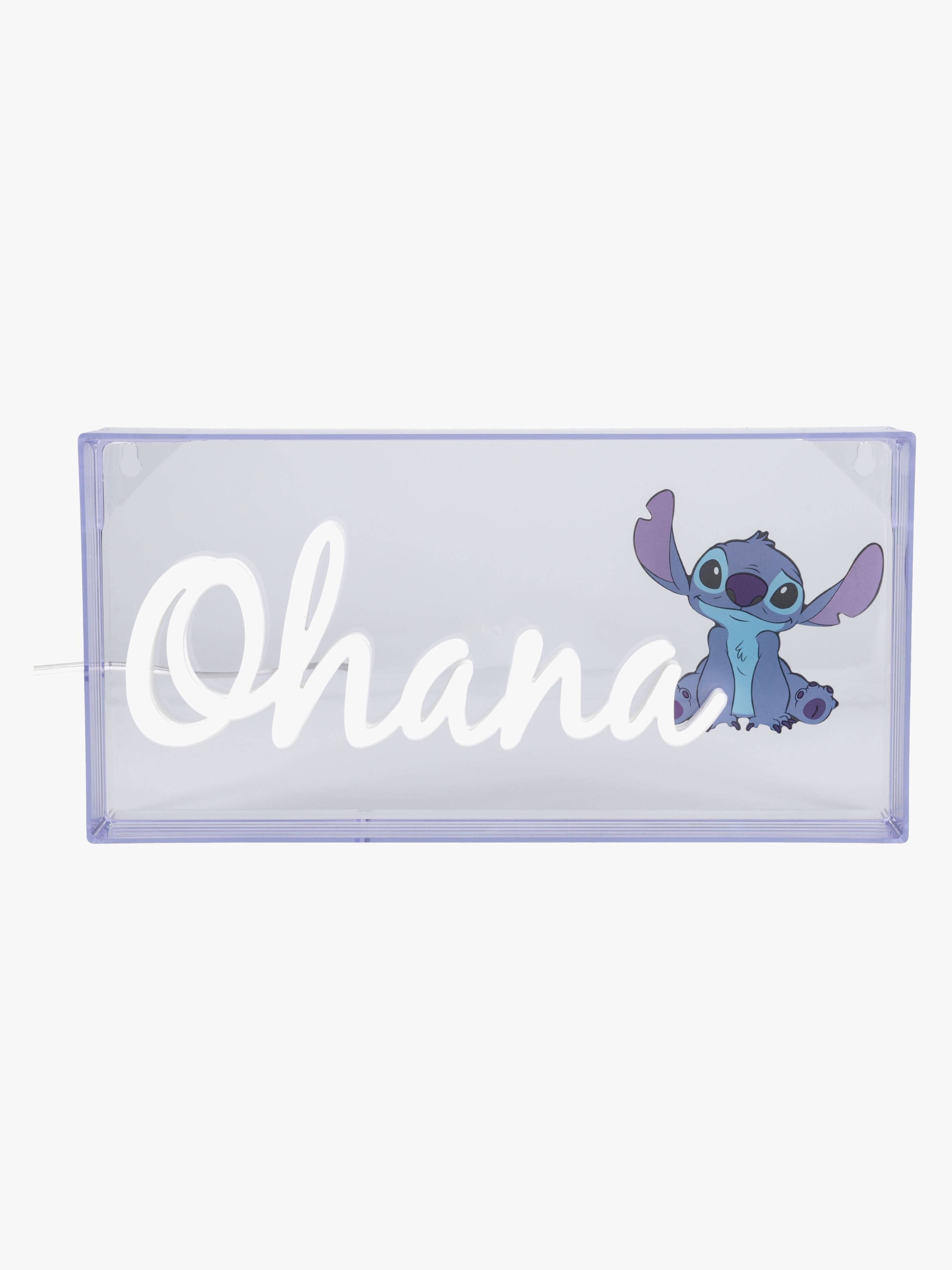 Paladone Stitch Ohana Neon LED-valaisin