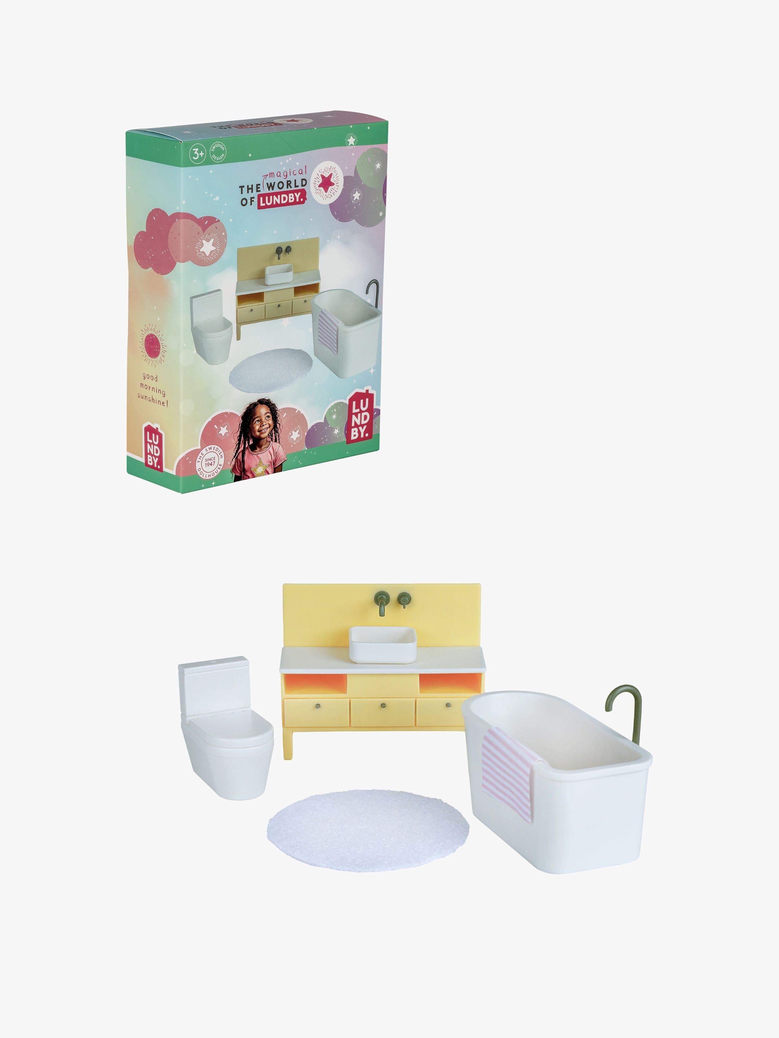 Lundby Nukkekodin Tarvikkeet Kylpyhuone Basic