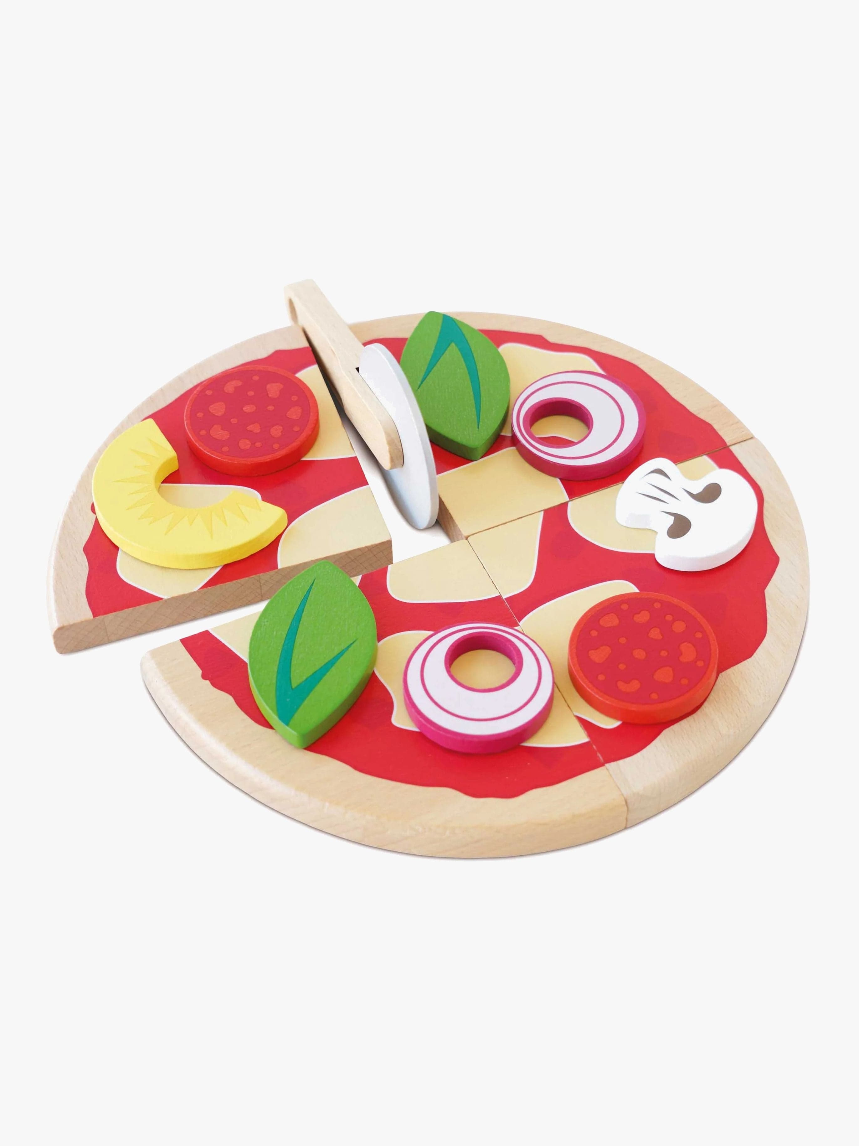 Le Toy Van Pizza & Täytteet + Pitsaleikkuri