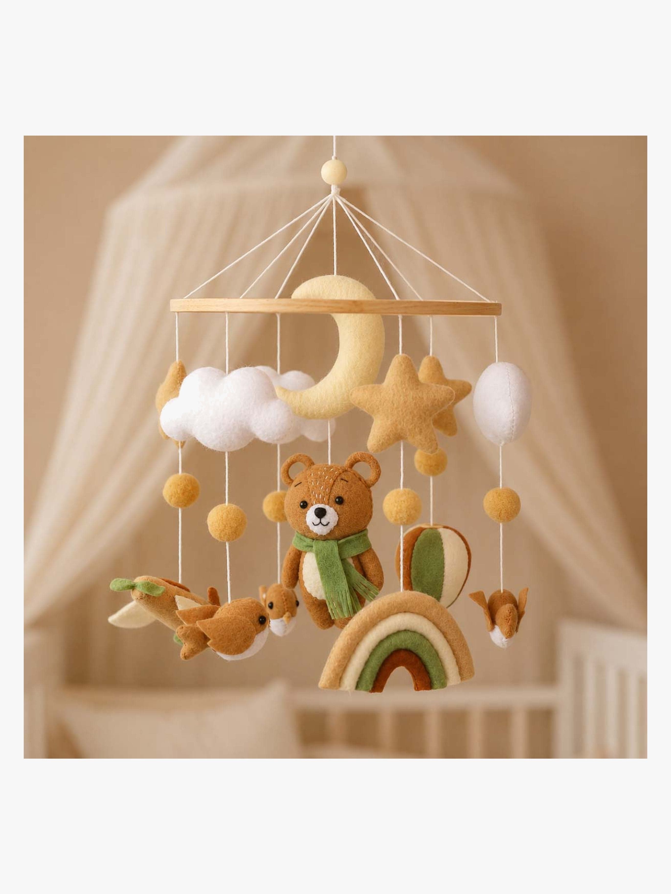Little Loua Sänkymobile, Autumn Teddy