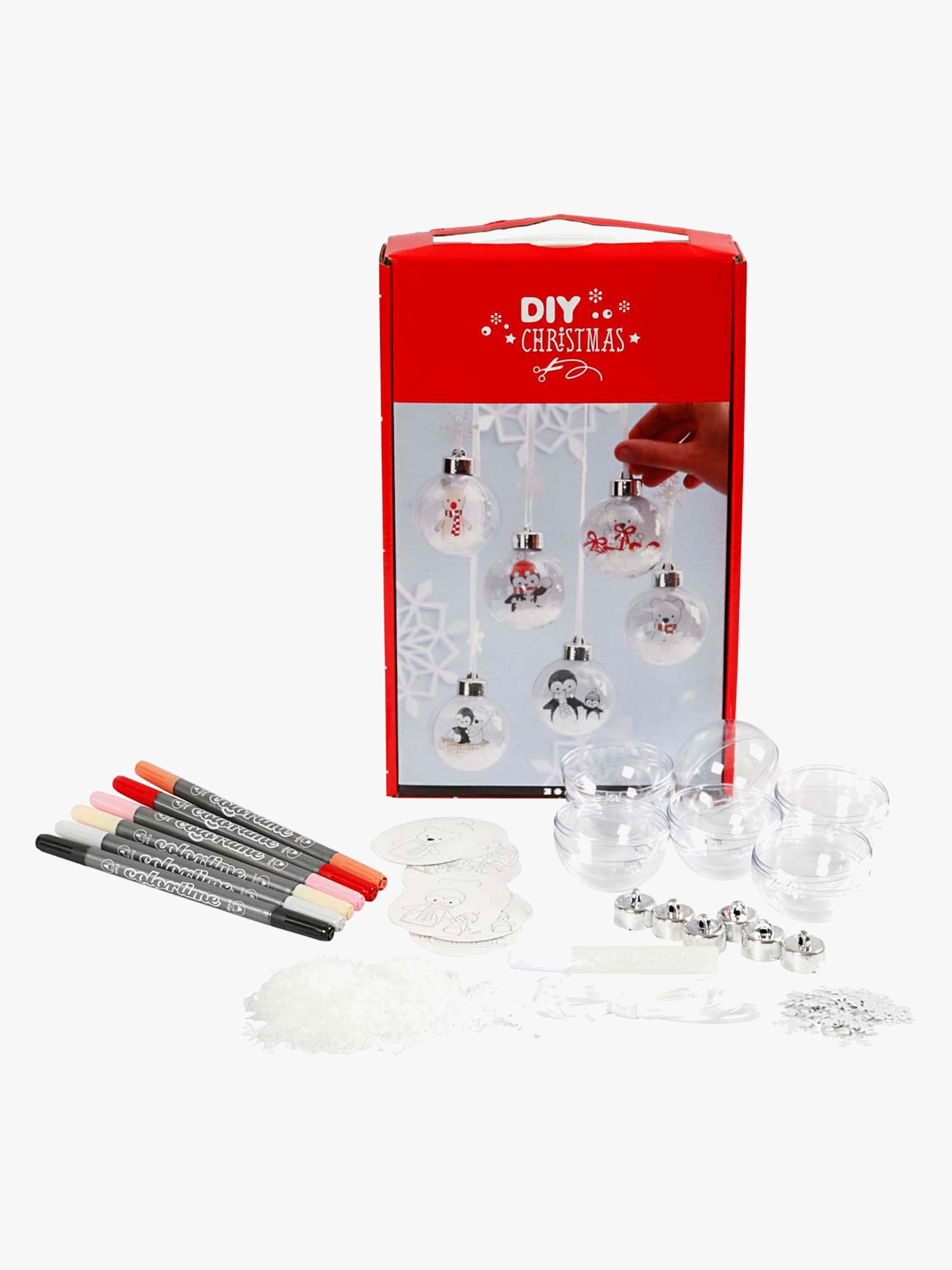 Creativ Company Askartelusetti Joulupallot