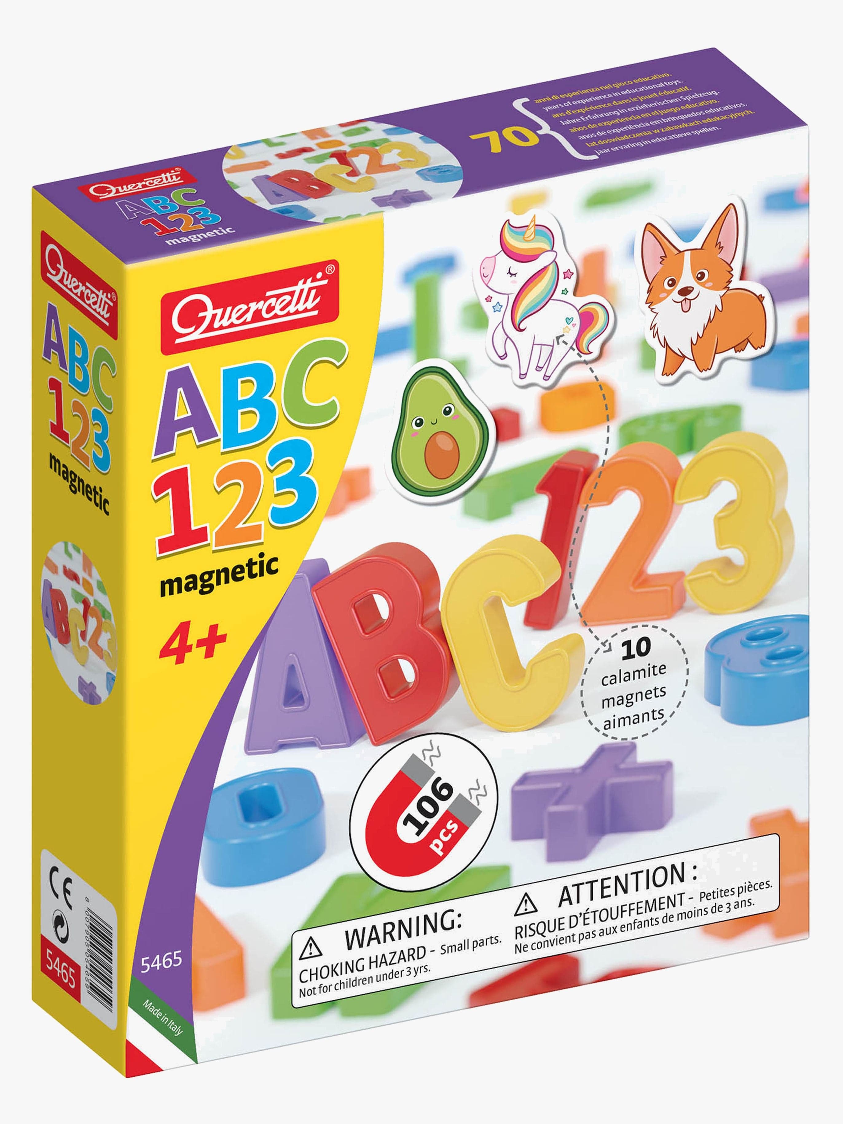 Quercetti Magneetit ABC, 123