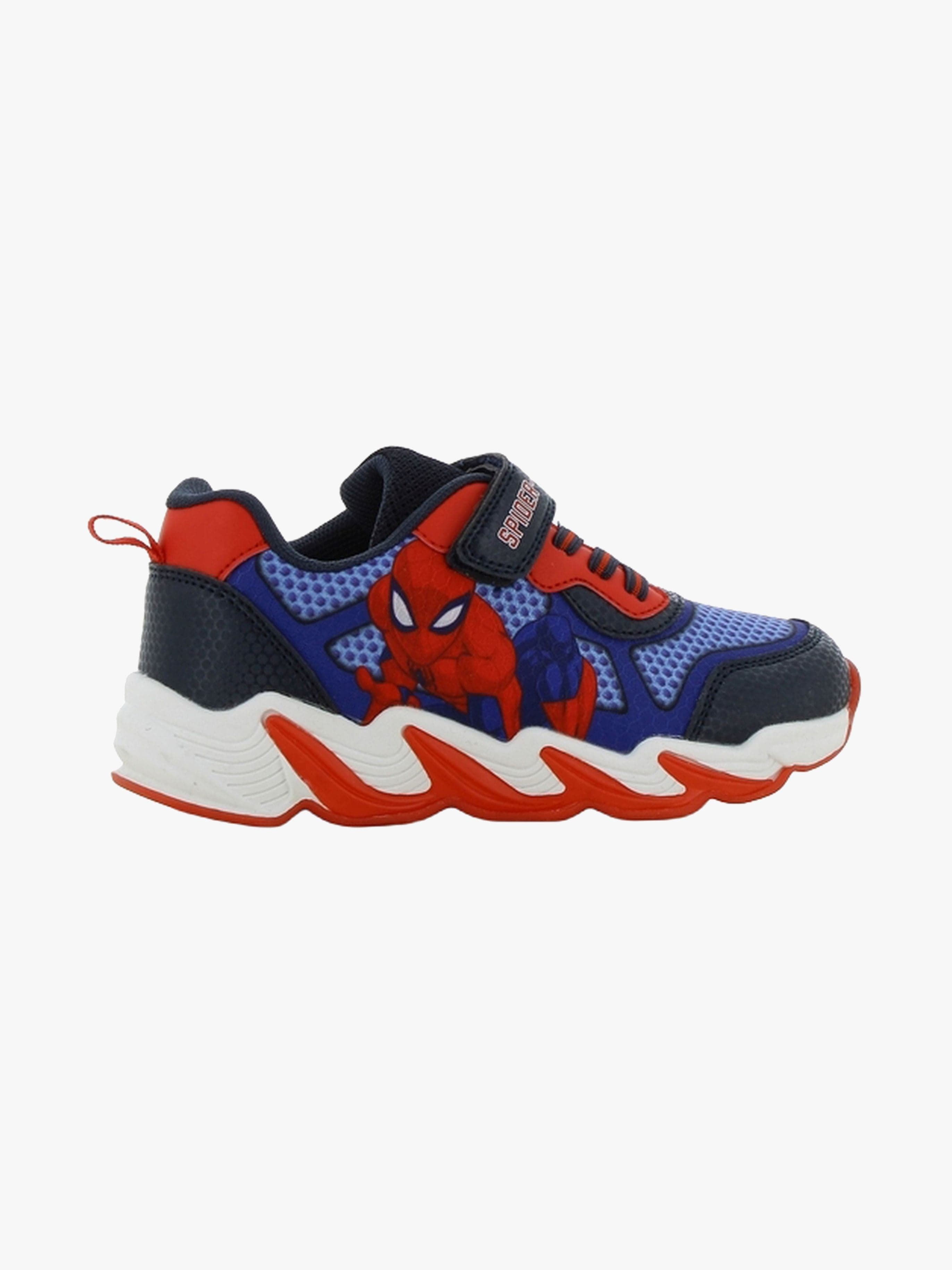 Marvel Spider-Man Vilkkuvat Lenkkarit, Navy/Red, 26