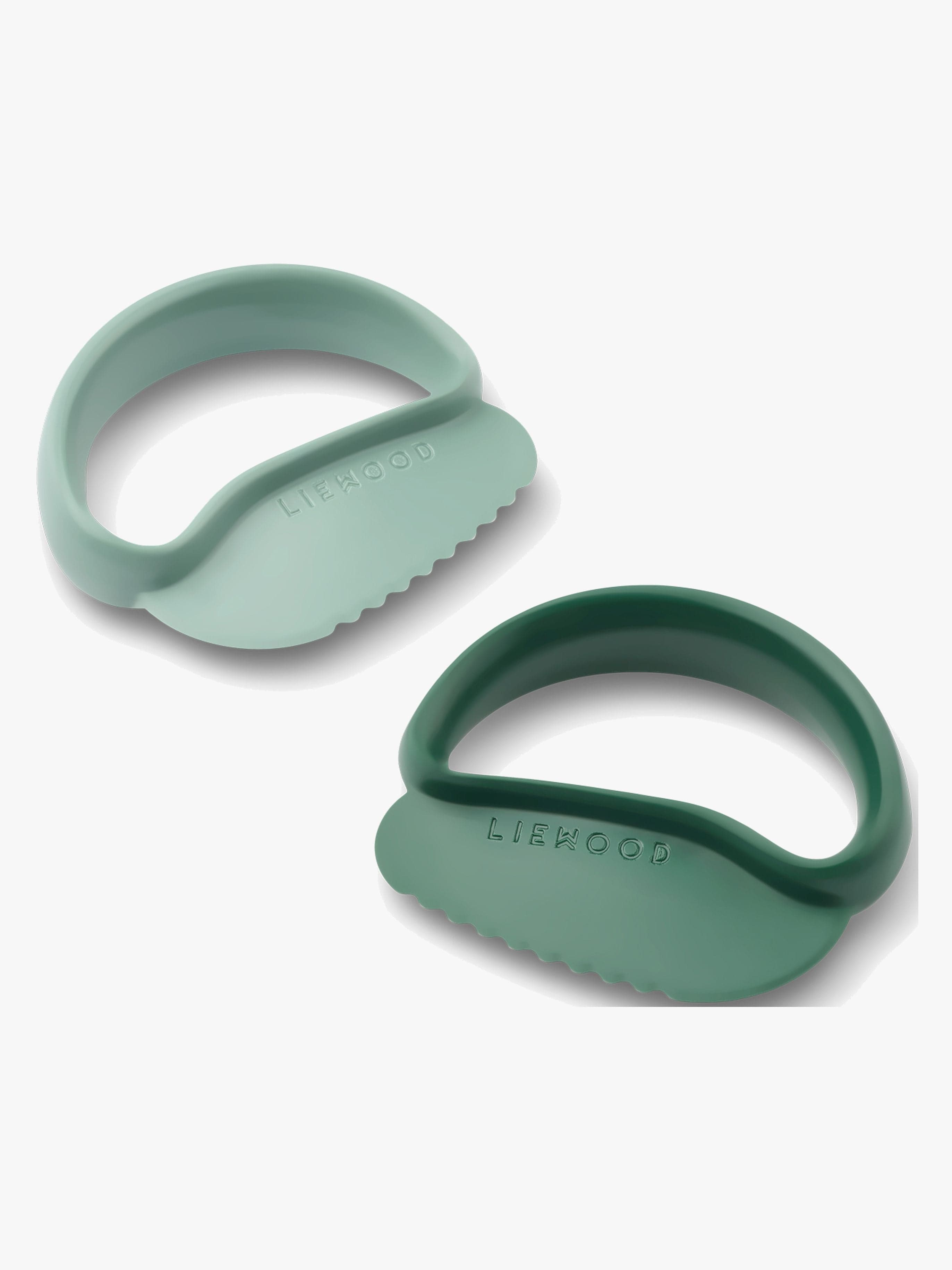 LIEWOOD Riven Toddler Safe Veitsi 2-pack, Peppermint/Garden Green