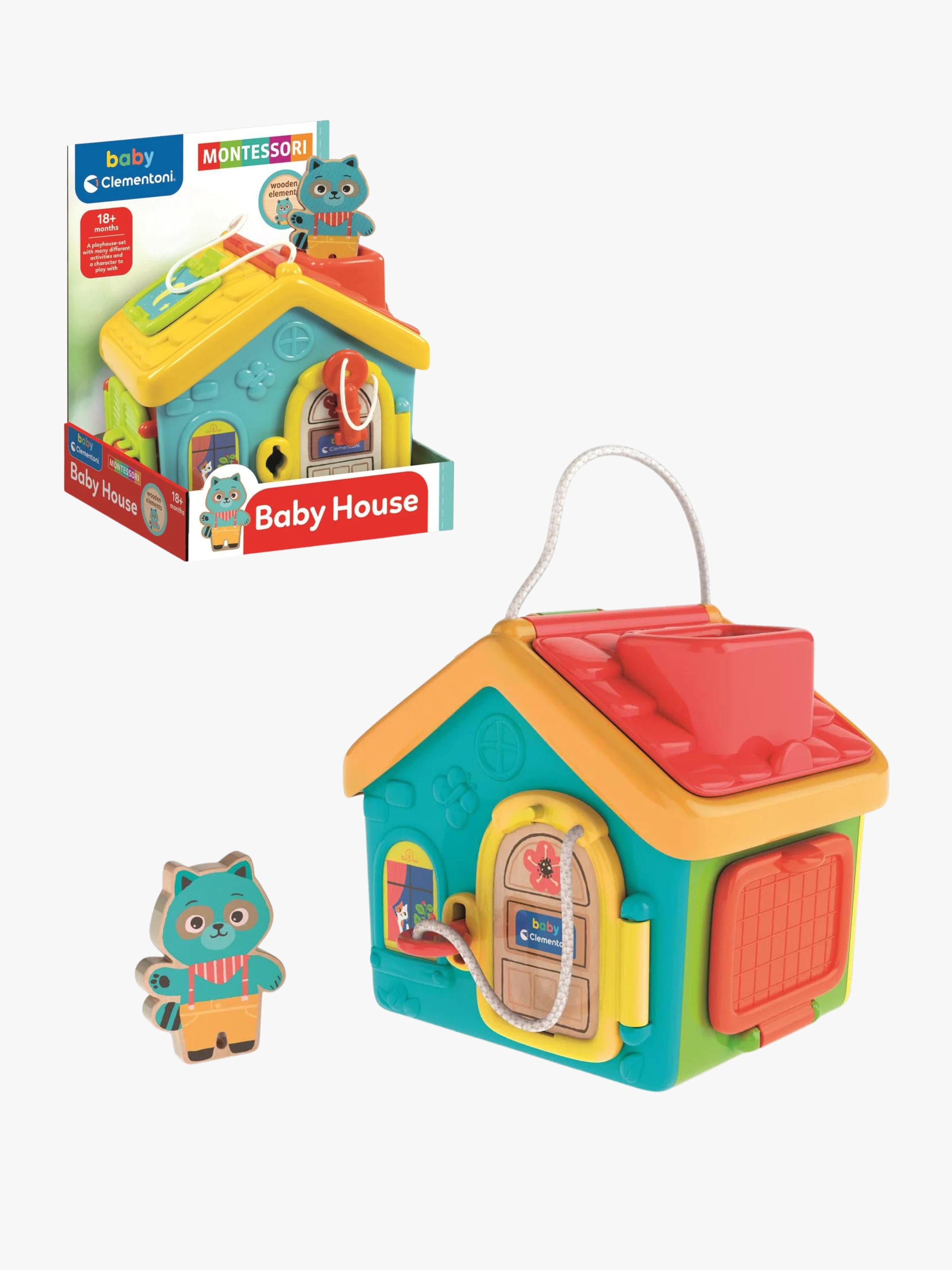 Clementoni Baby Montessori Leikkisetti Lockers' House