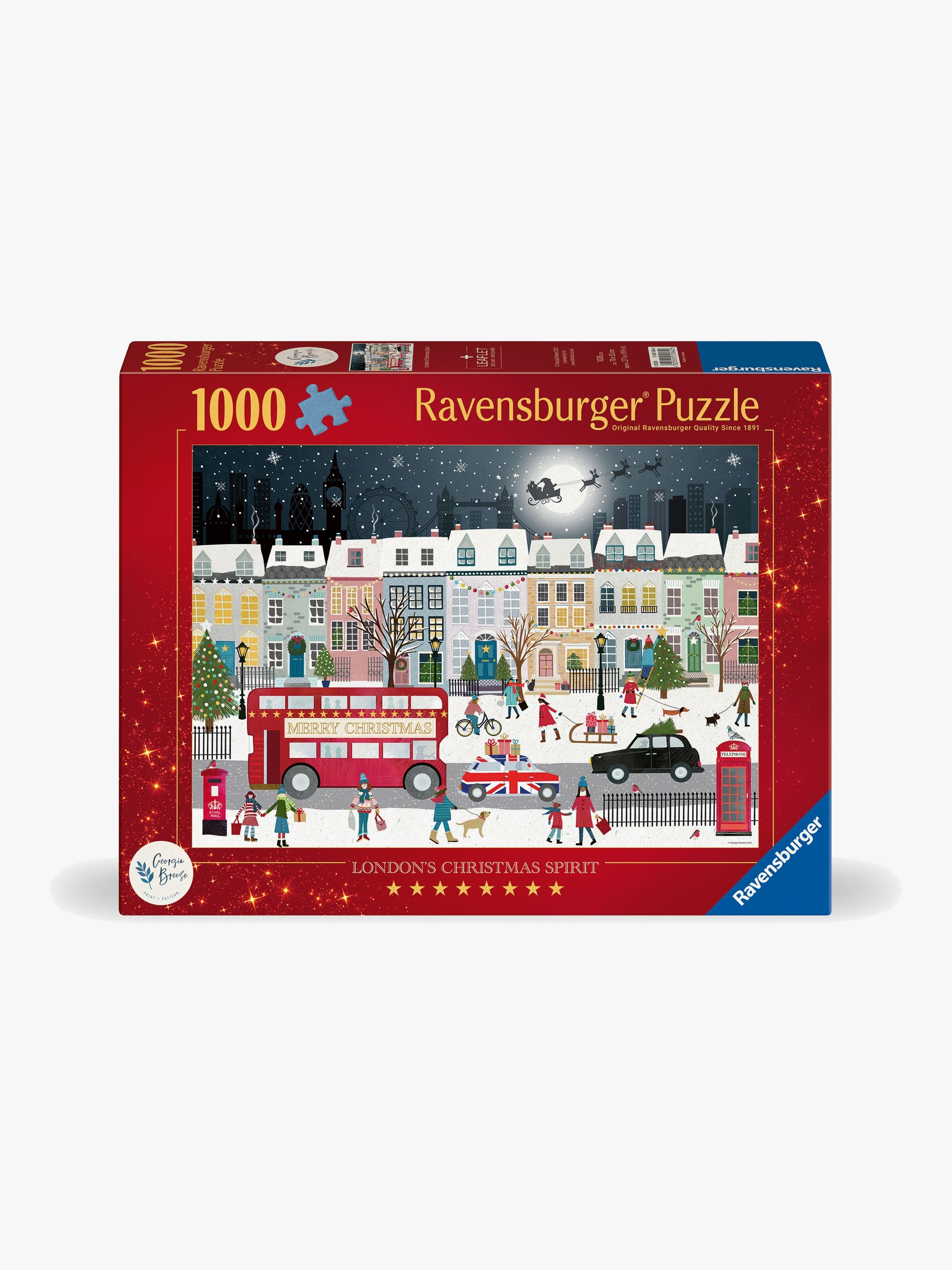 Ravensburger London"'s Christmas Spirit Palapeli 1000