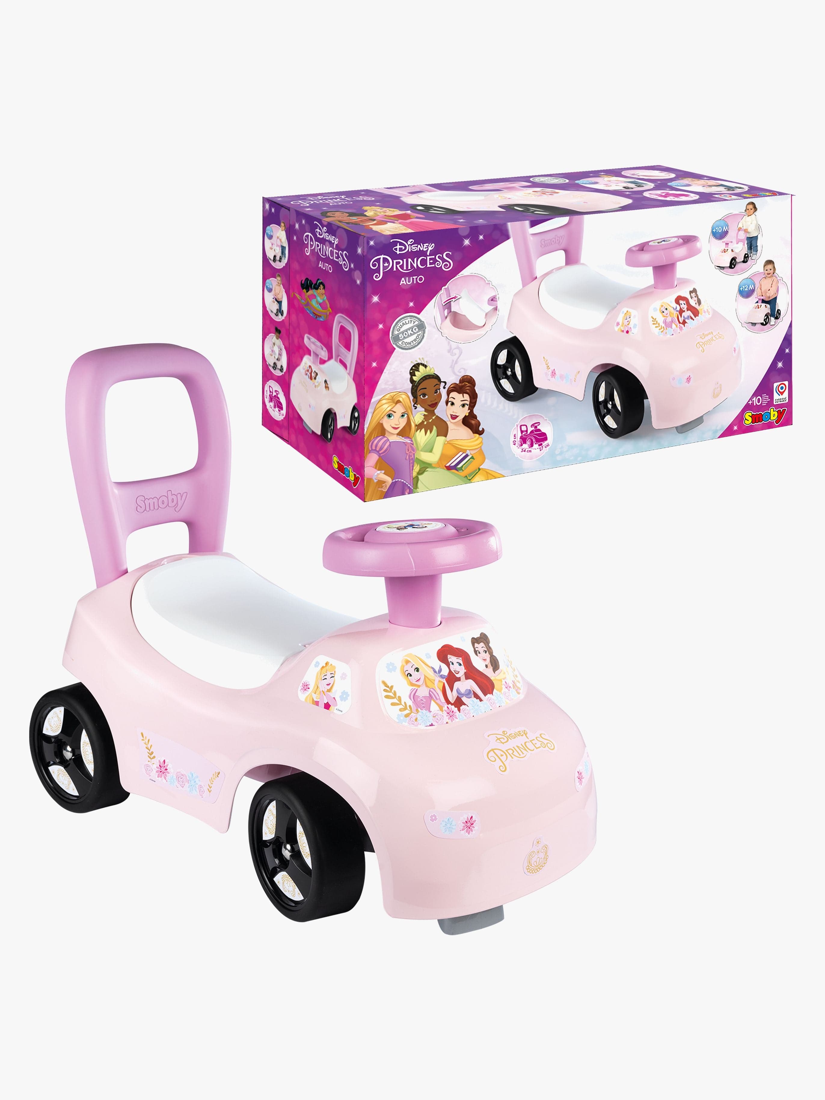 Smoby Disney Prinsessat Potkuauto