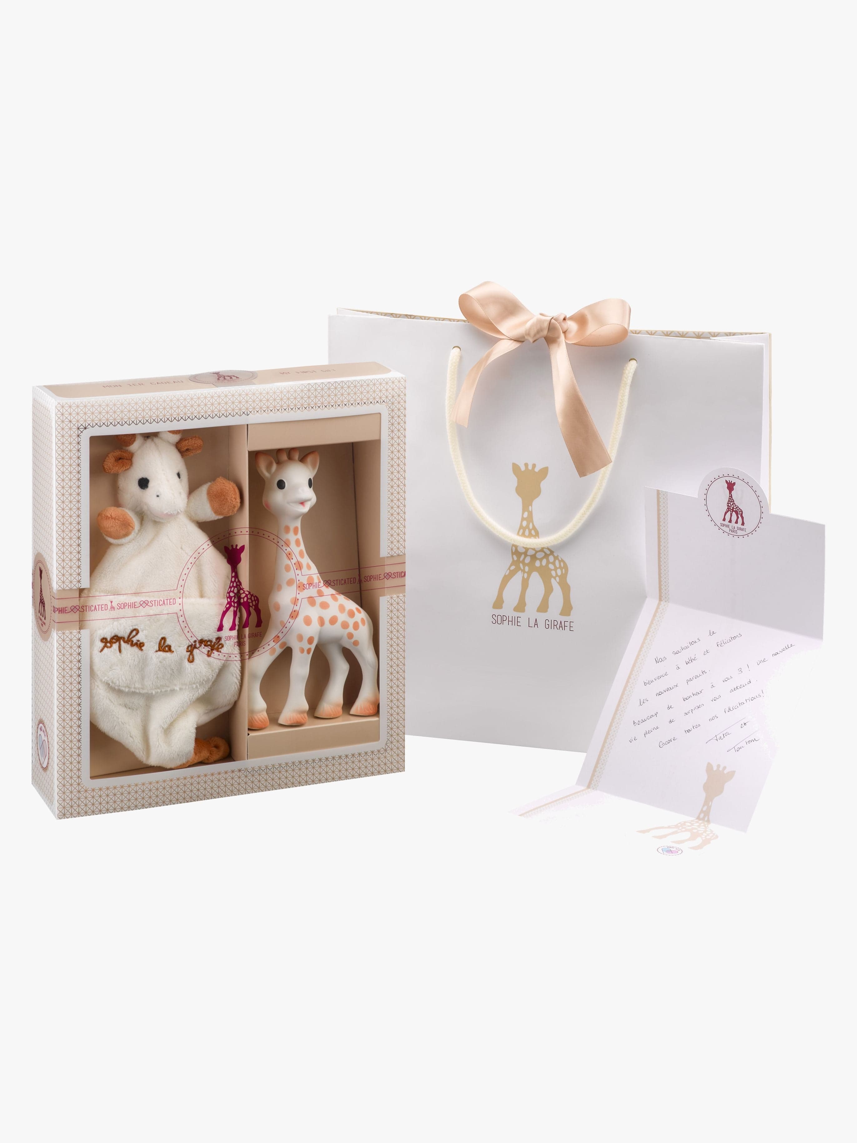 Sophie the Giraffe Lahjapakkaus Uniriepu, Valkoinen