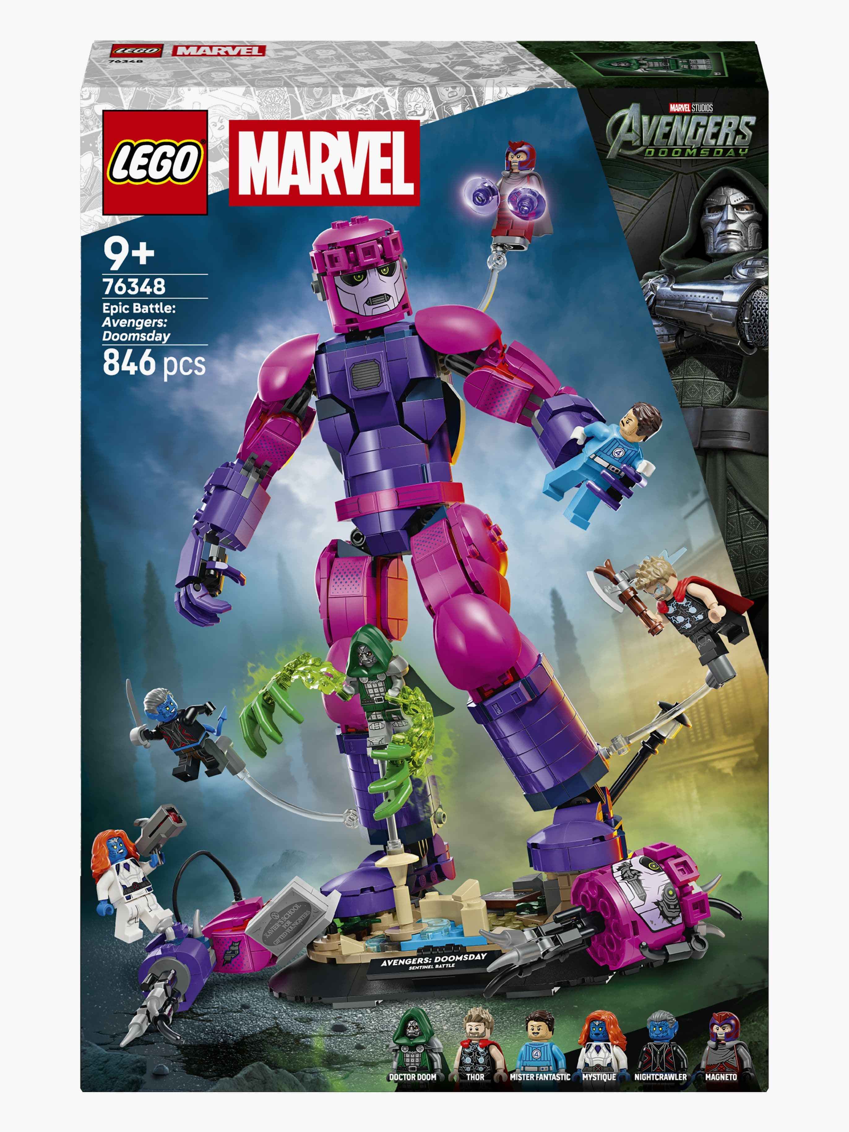 LEGO Super Heroes 76348 Eeppinen taistelu: Avengers: Doomsday