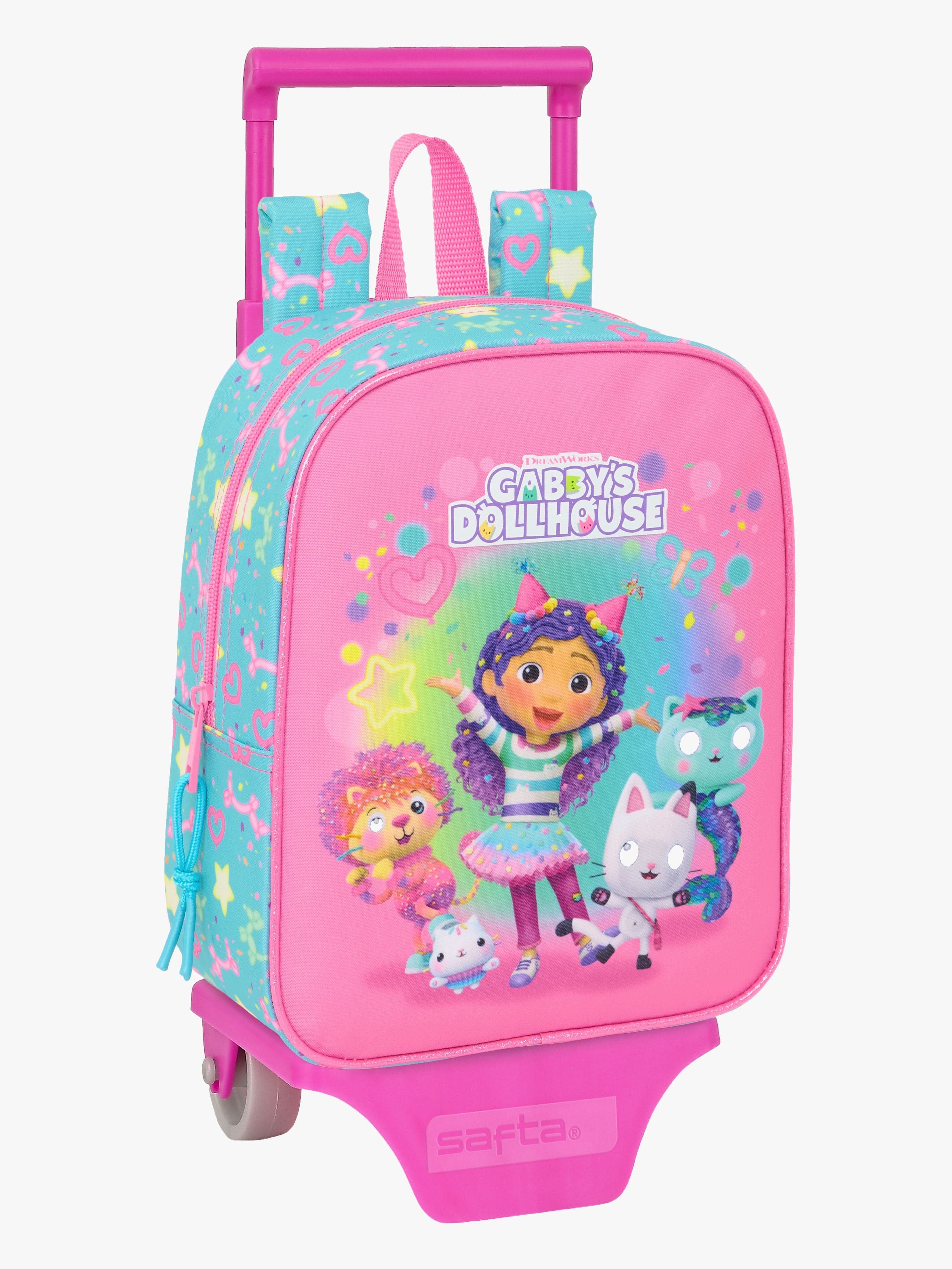 Gabbyn Nukketalo Mini Trolley Matkalaukku 6L, Confetti