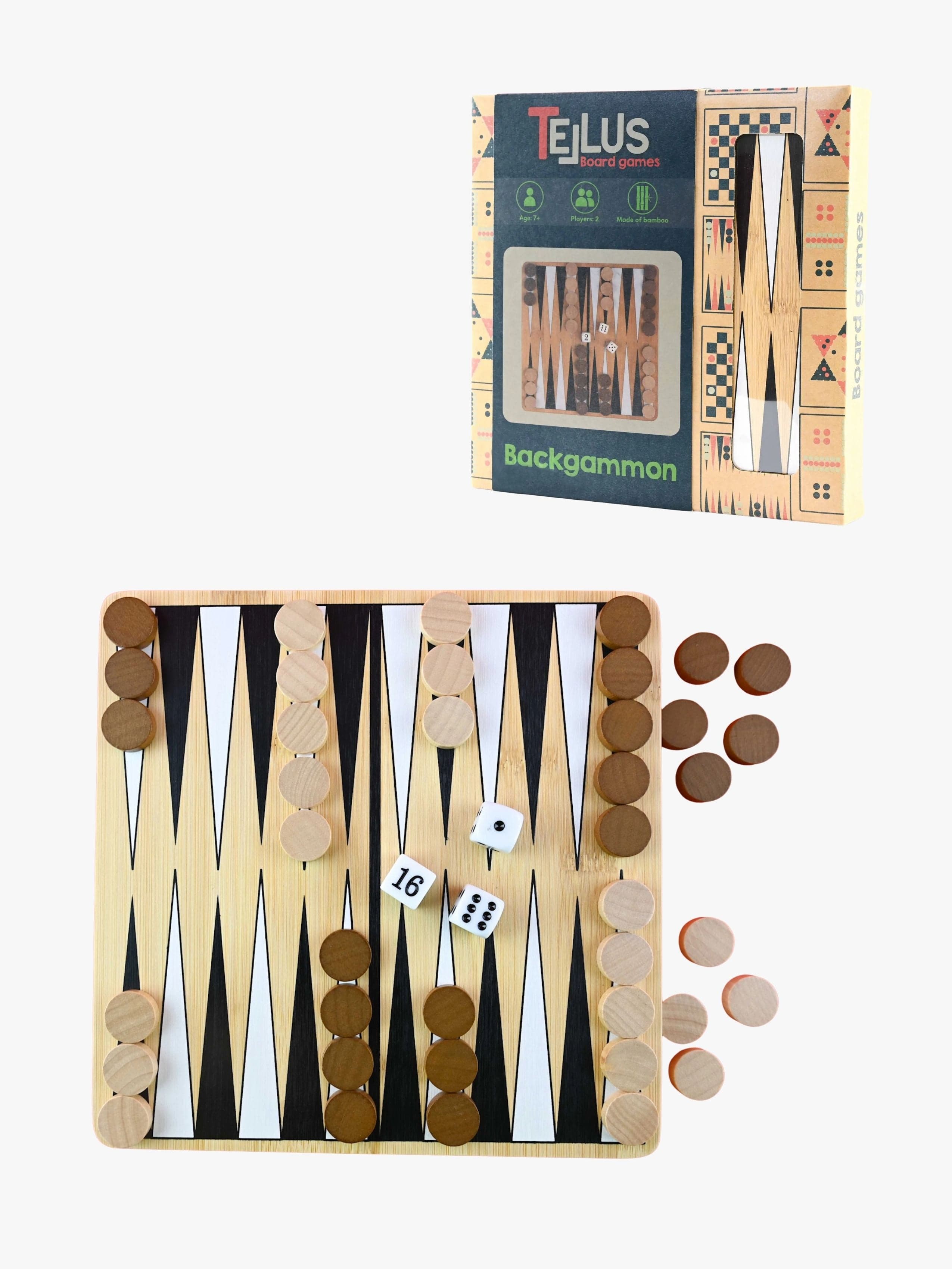 Robetoy Tellus Backgammon Puinen